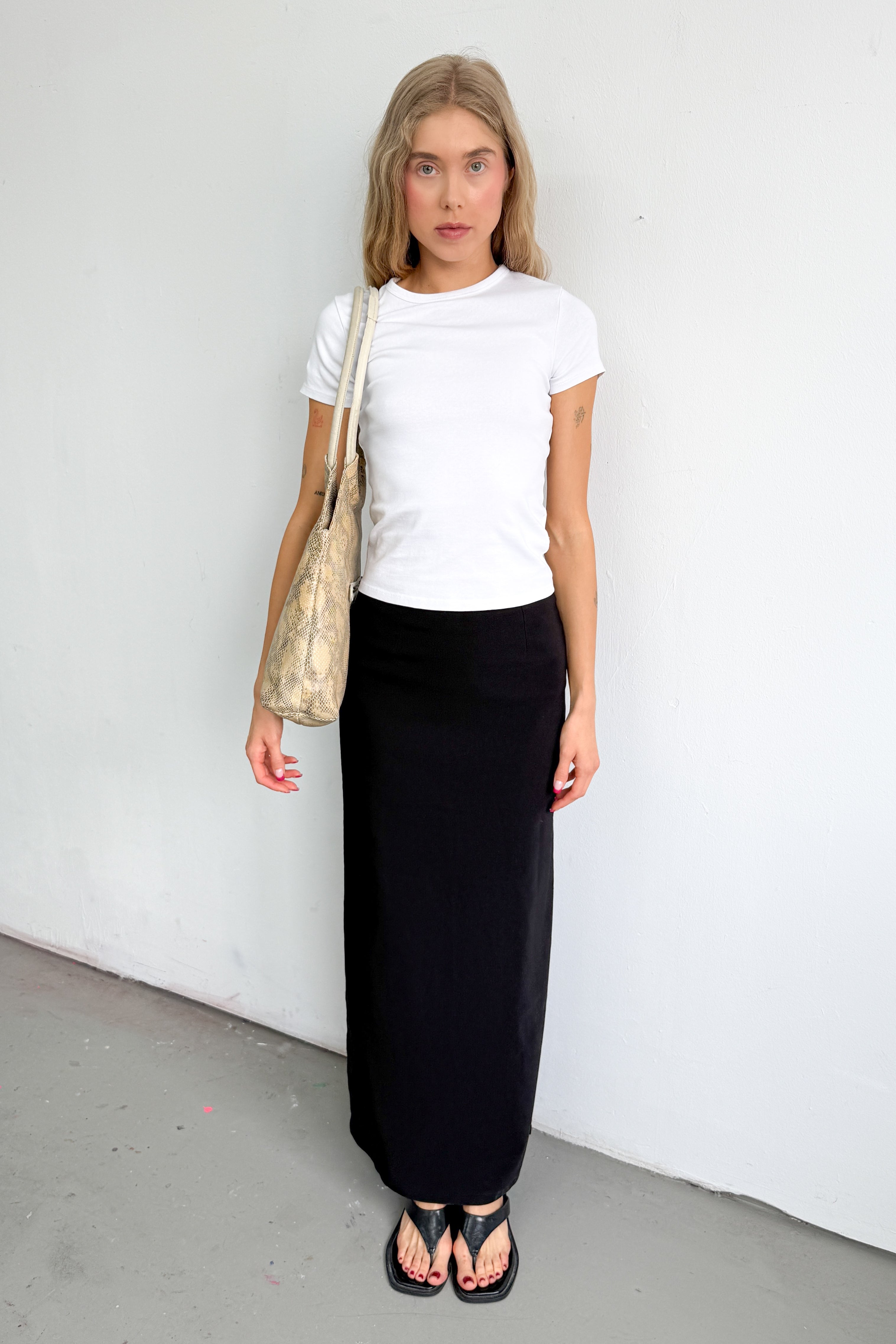 Black Maxi Skirt