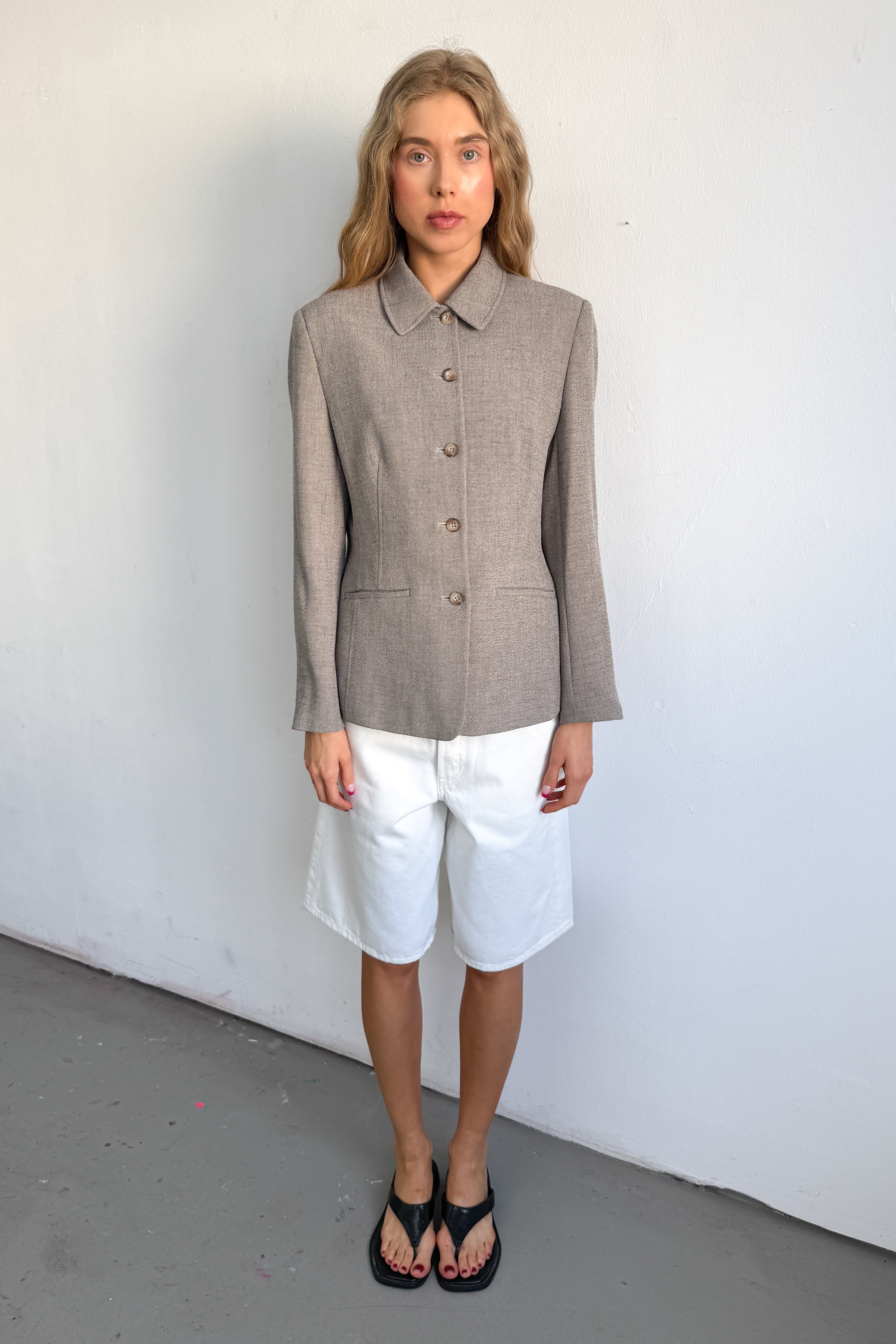 Khaki Jacket Buttonup