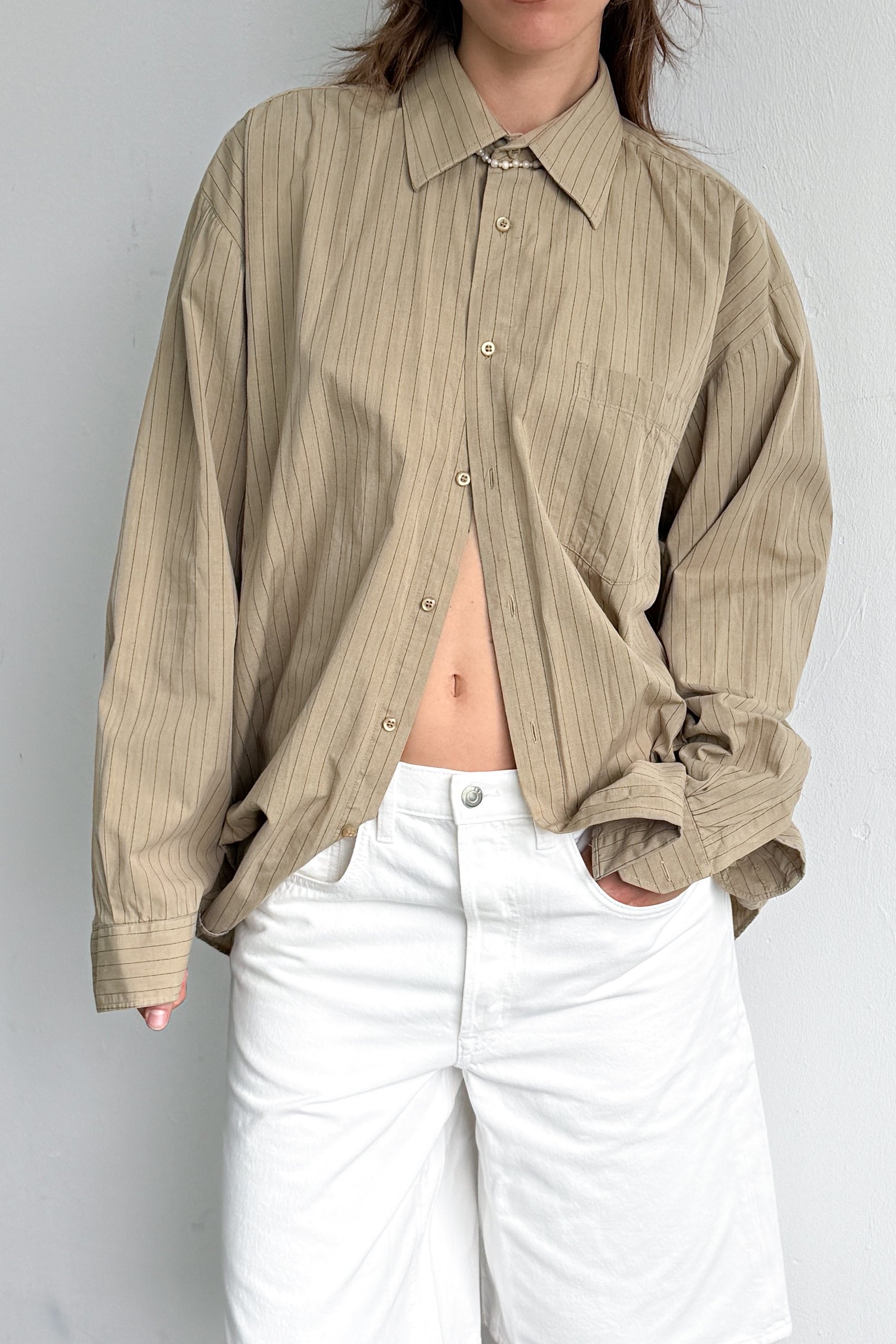 Men's Shirt Khaki - Size XL