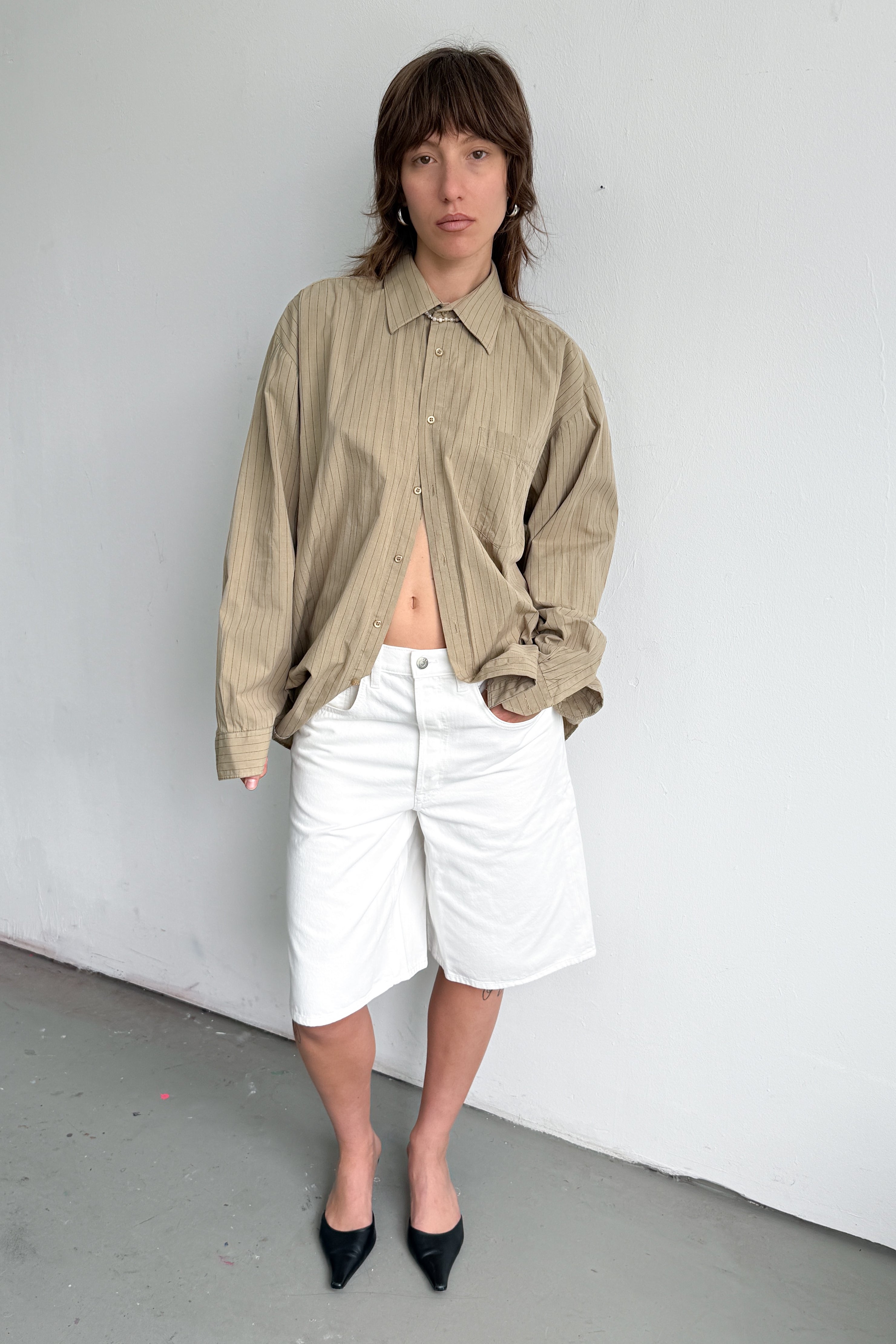 Men's Shirt Khaki - Size XL