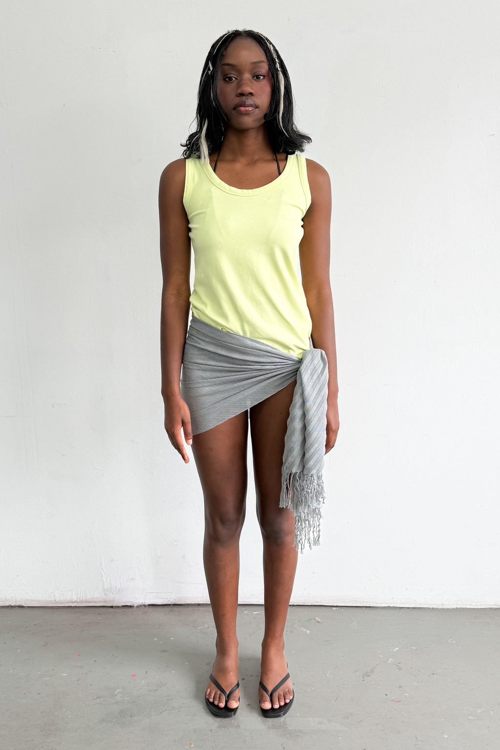 Tank Top Bright Yellow/Green -
