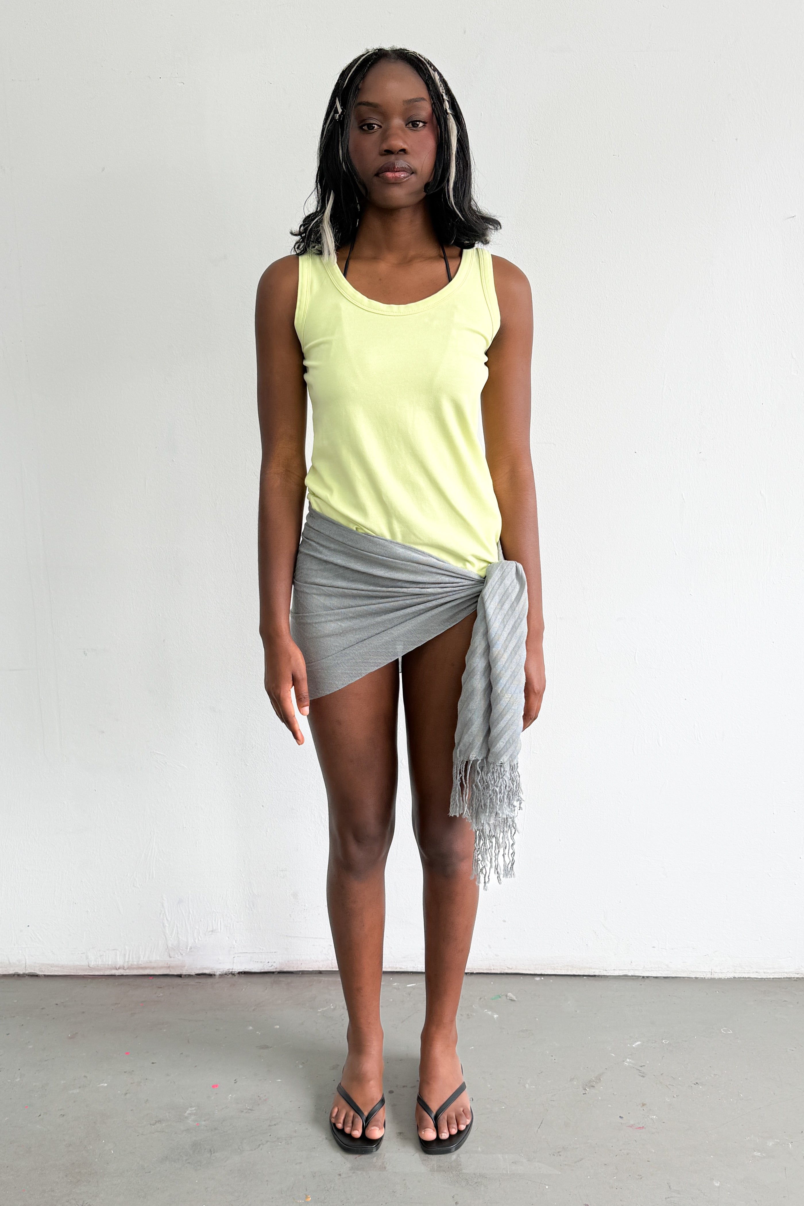Tank Top Bright Yellow/Green -