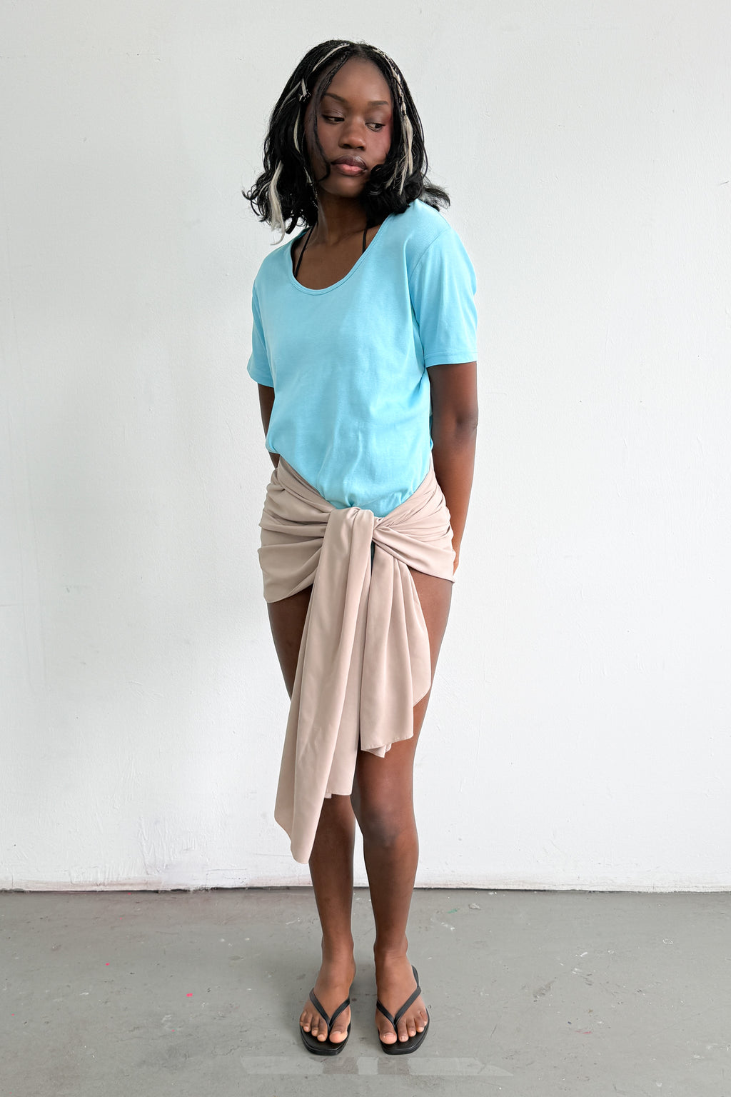 Turqouise Oversized T-Shirt