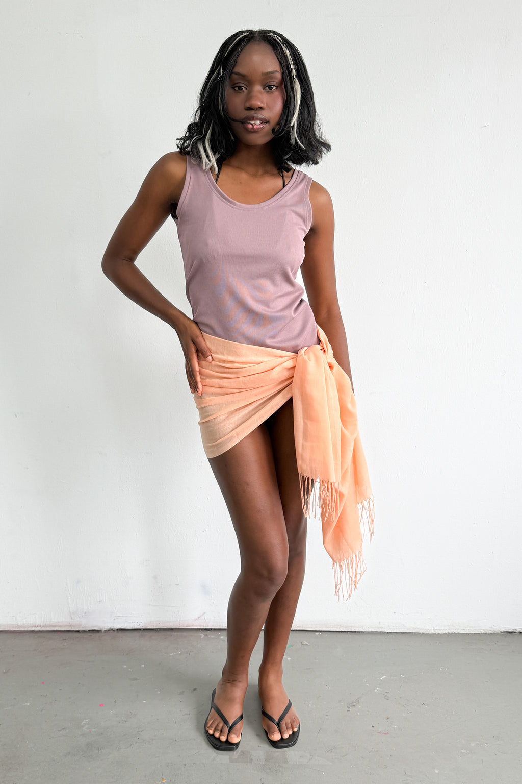 Hip Scarf Orange -