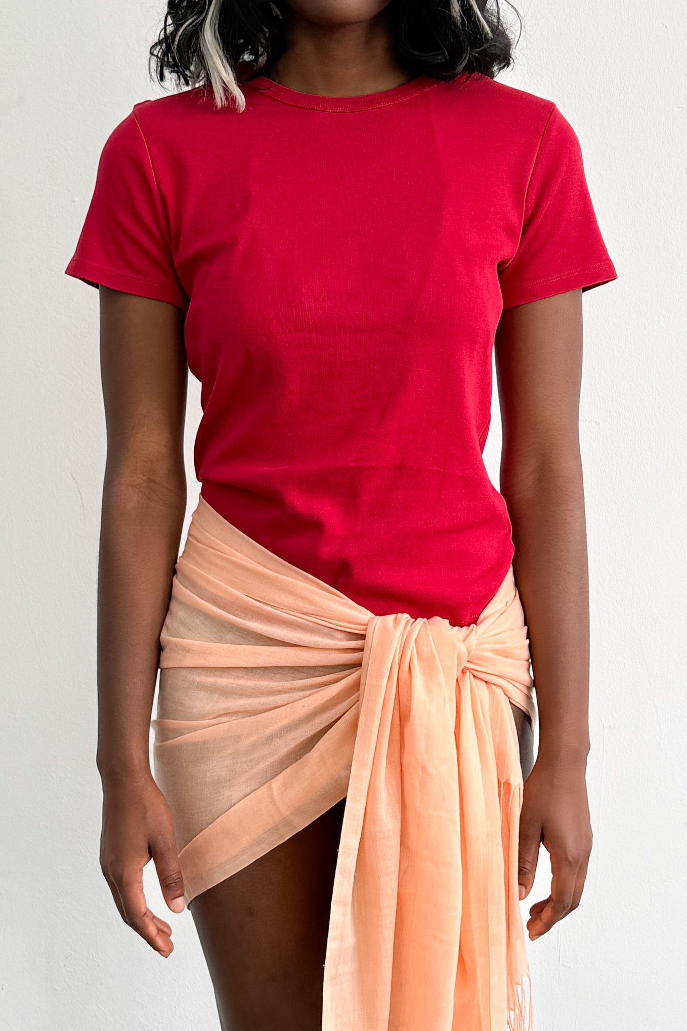 Red t-shirt