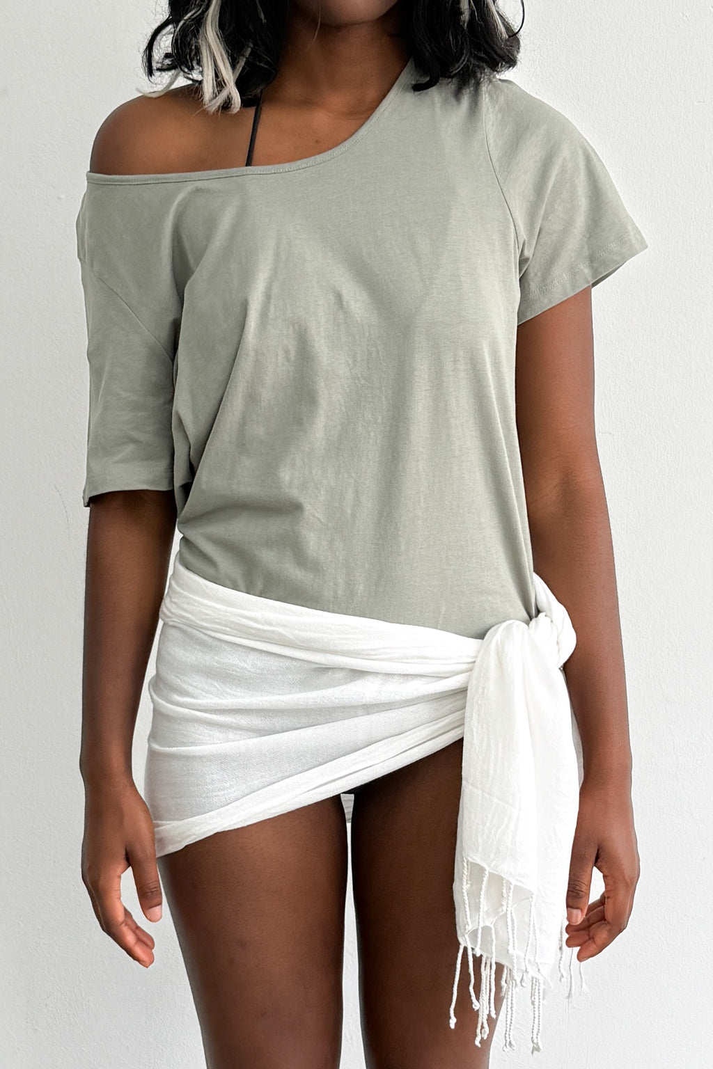 T-Shirt Oversized Sage