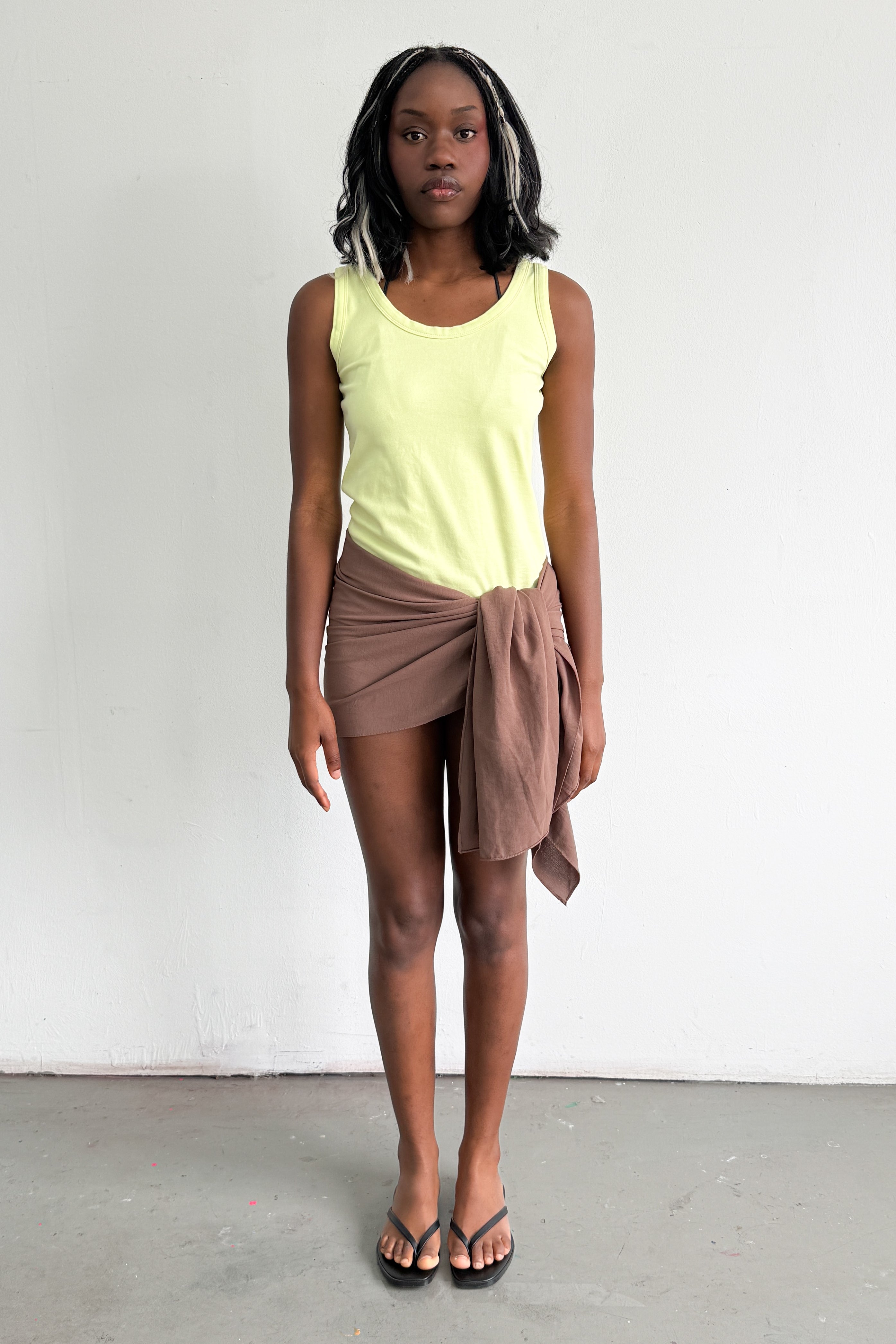 Brown Hip Scarf