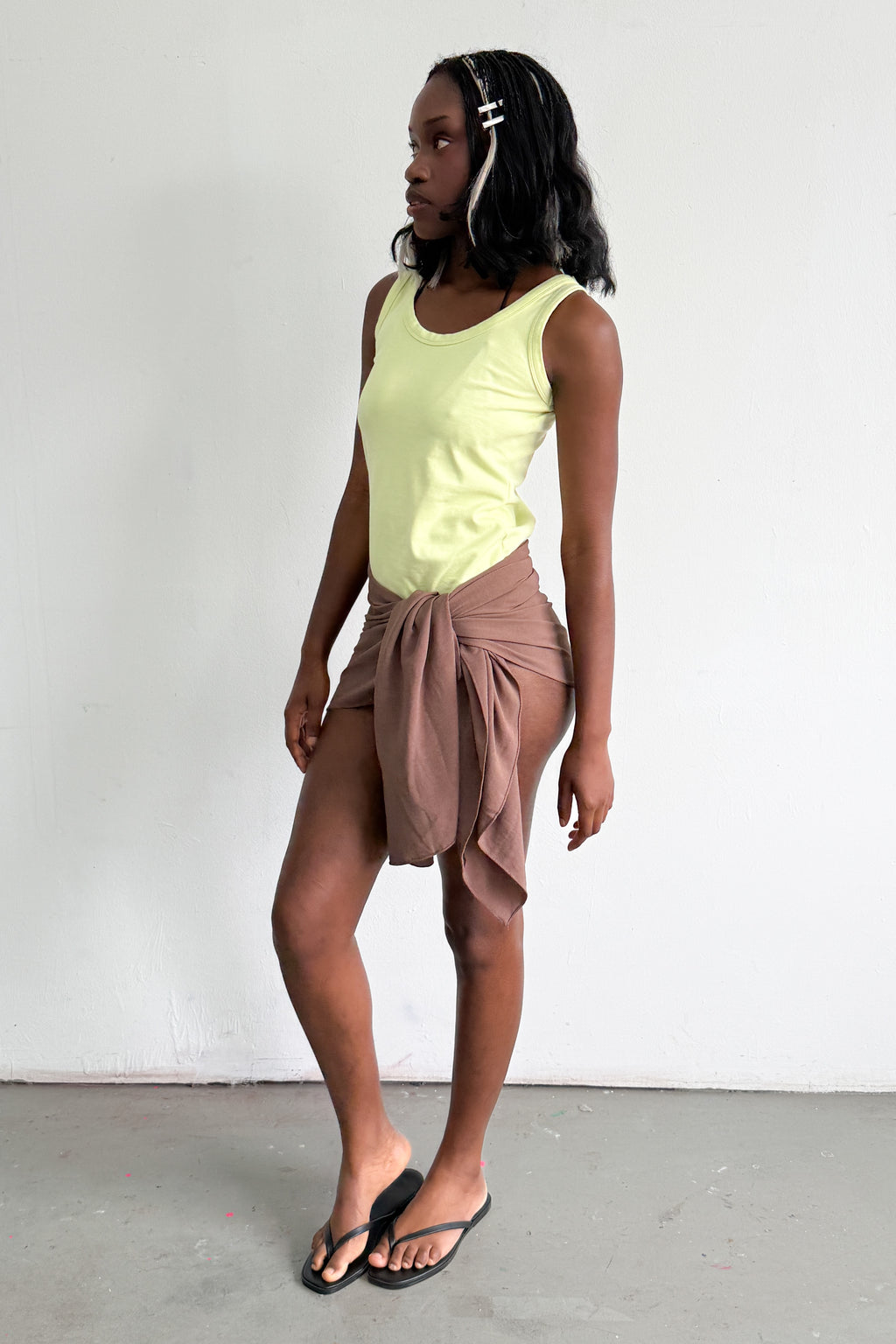 Brown Hip Scarf
