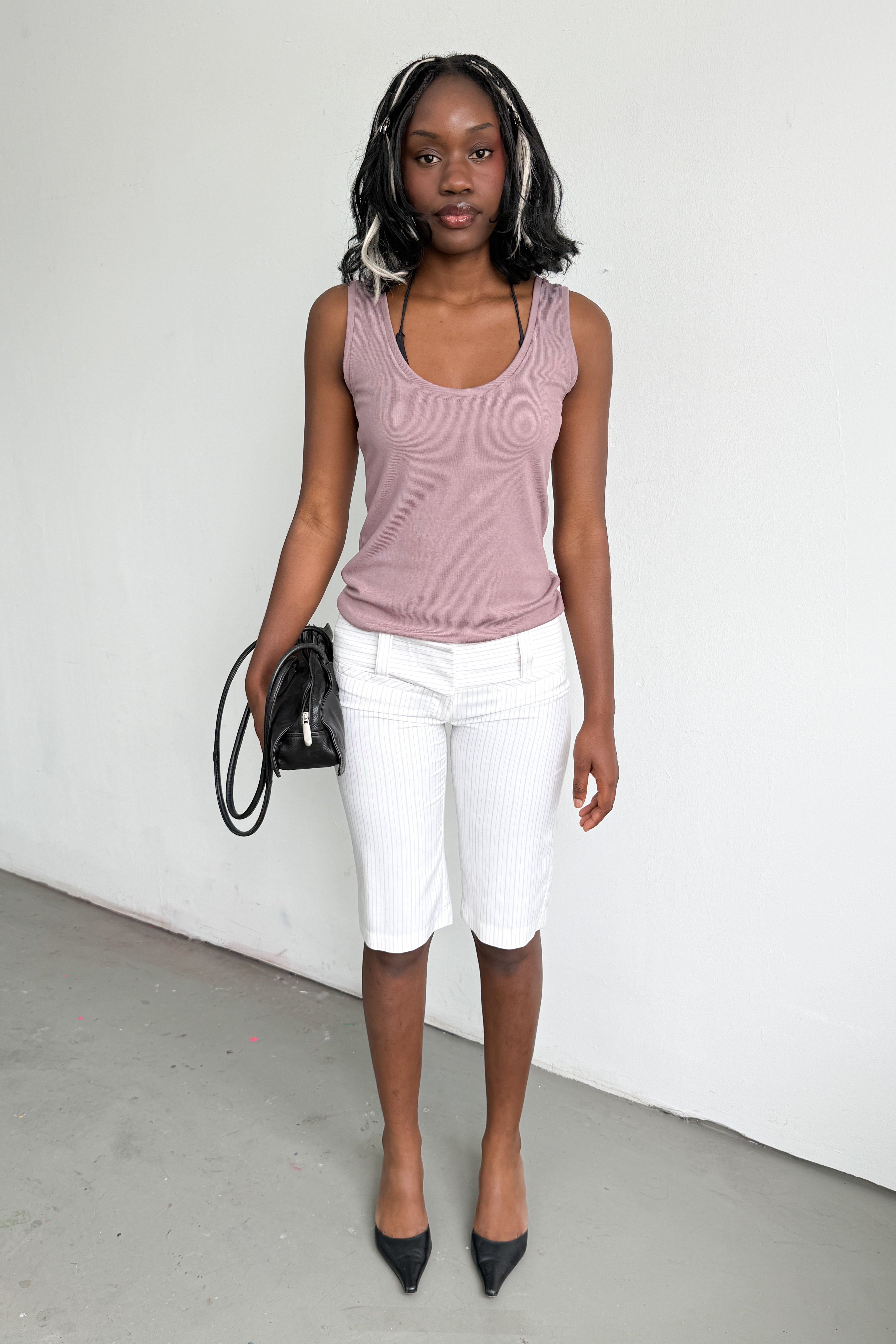 Offwhite Capri Pinstripe