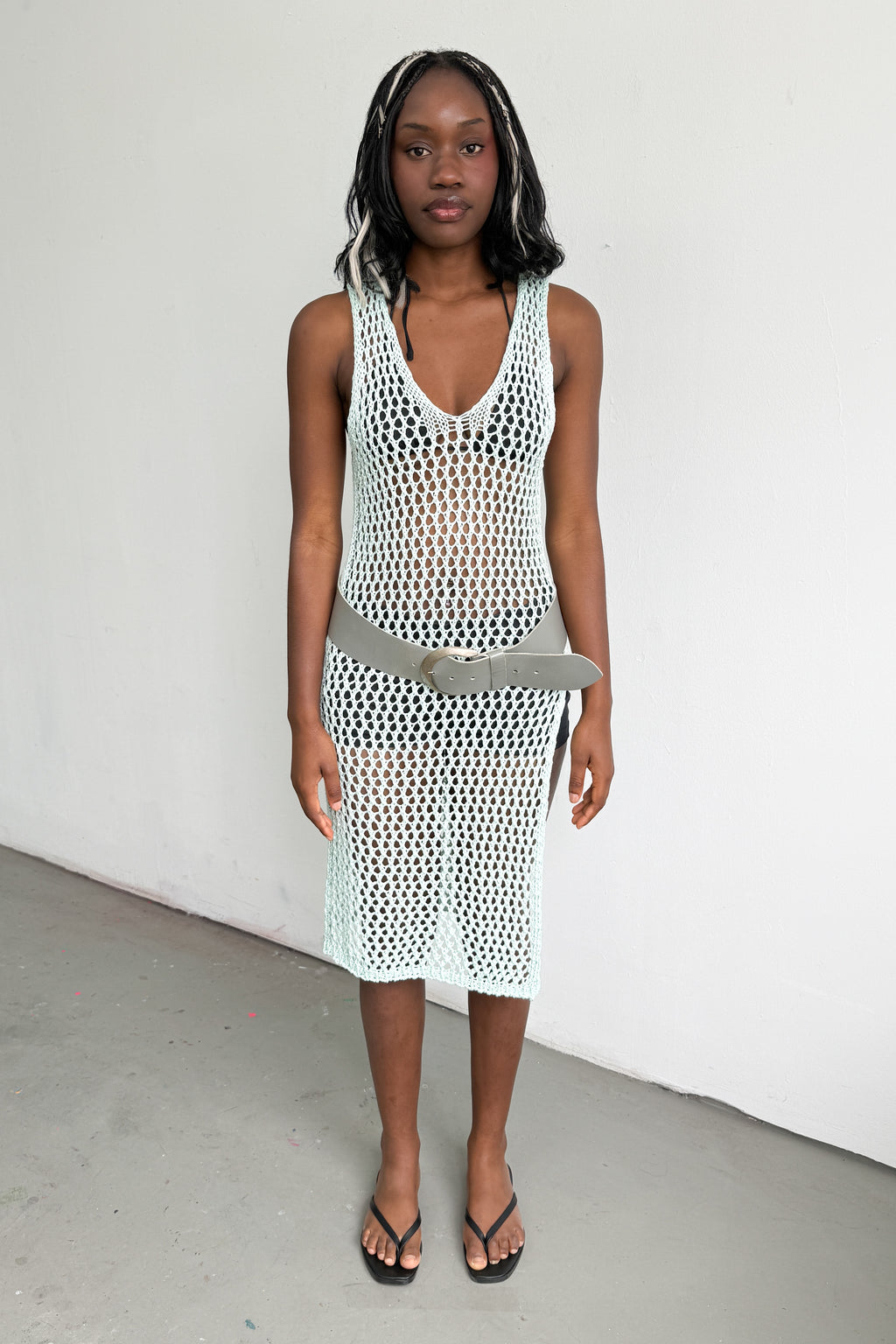 Crochet Dress Mint
