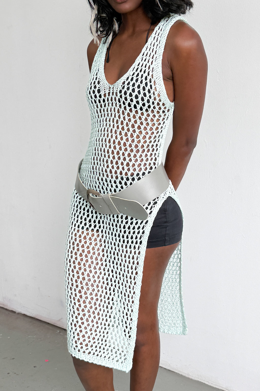 Crochet Dress Mint