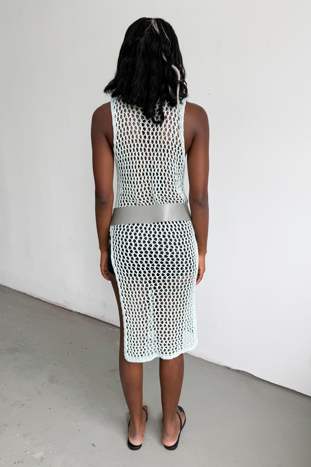 Crochet Dress Mint