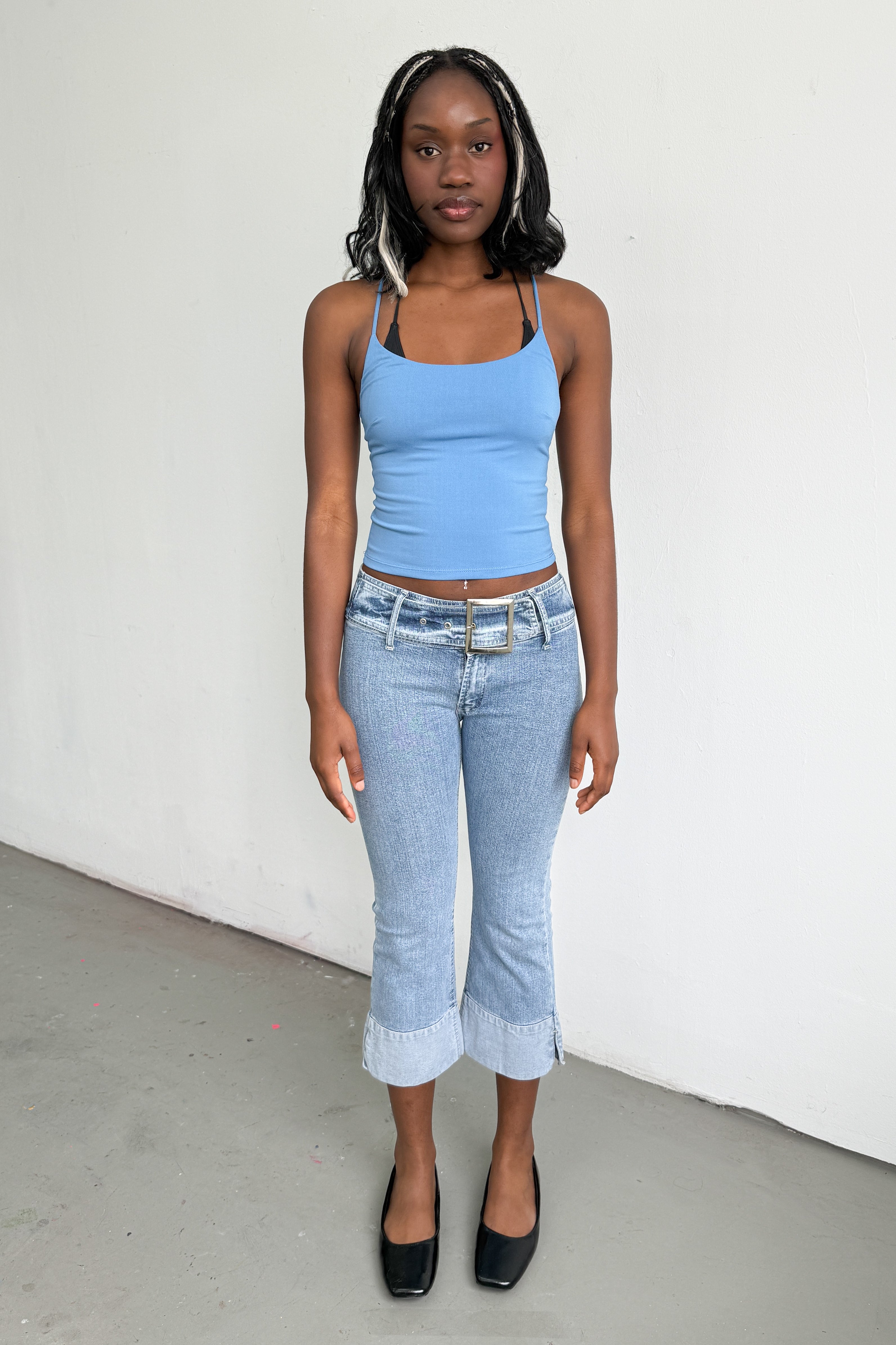 Strap Top Blue
