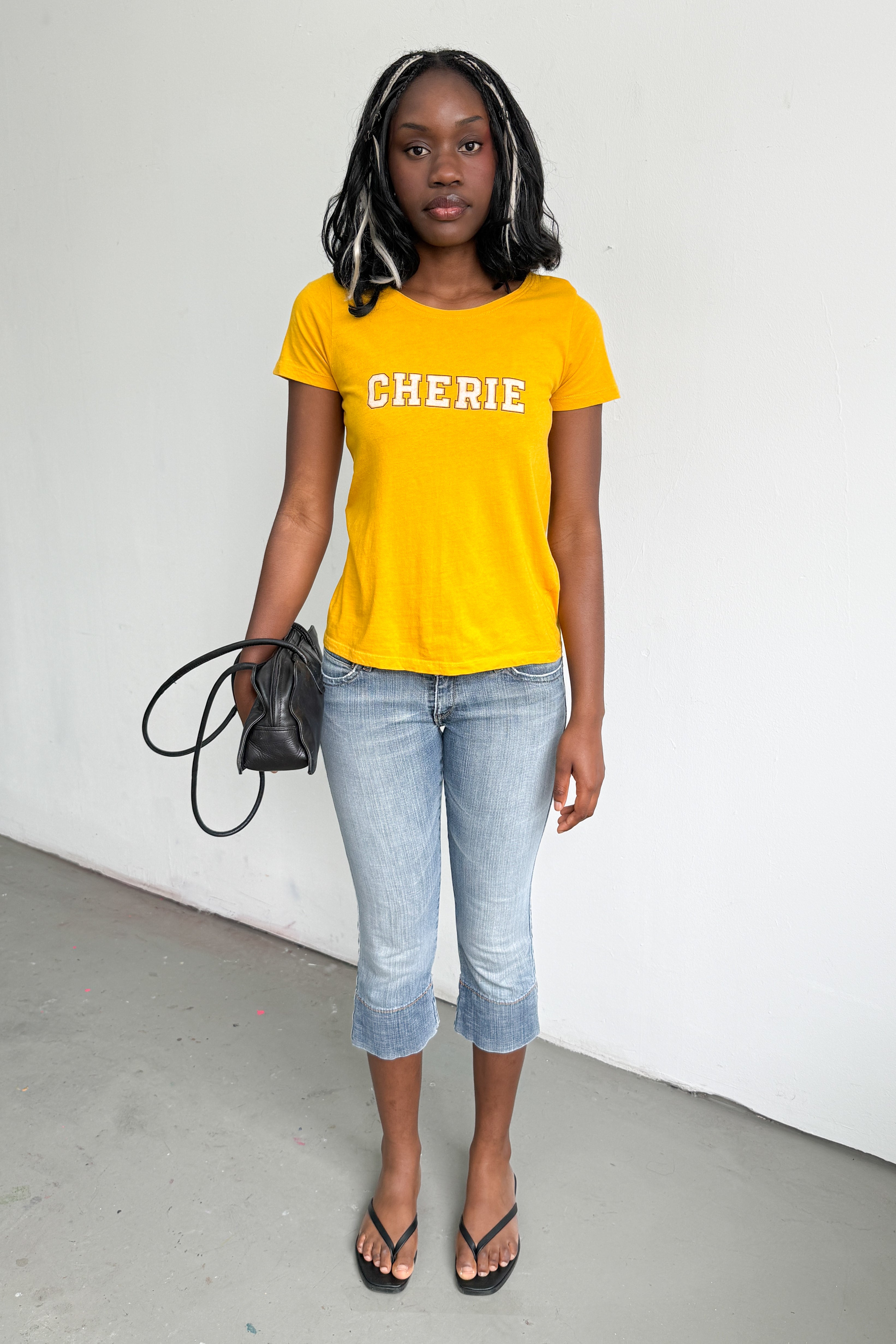 Yellow Graphic Tshirt