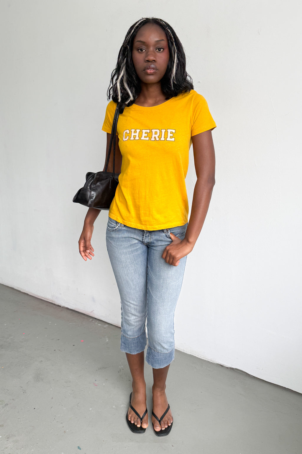 Yellow Graphic Tshirt
