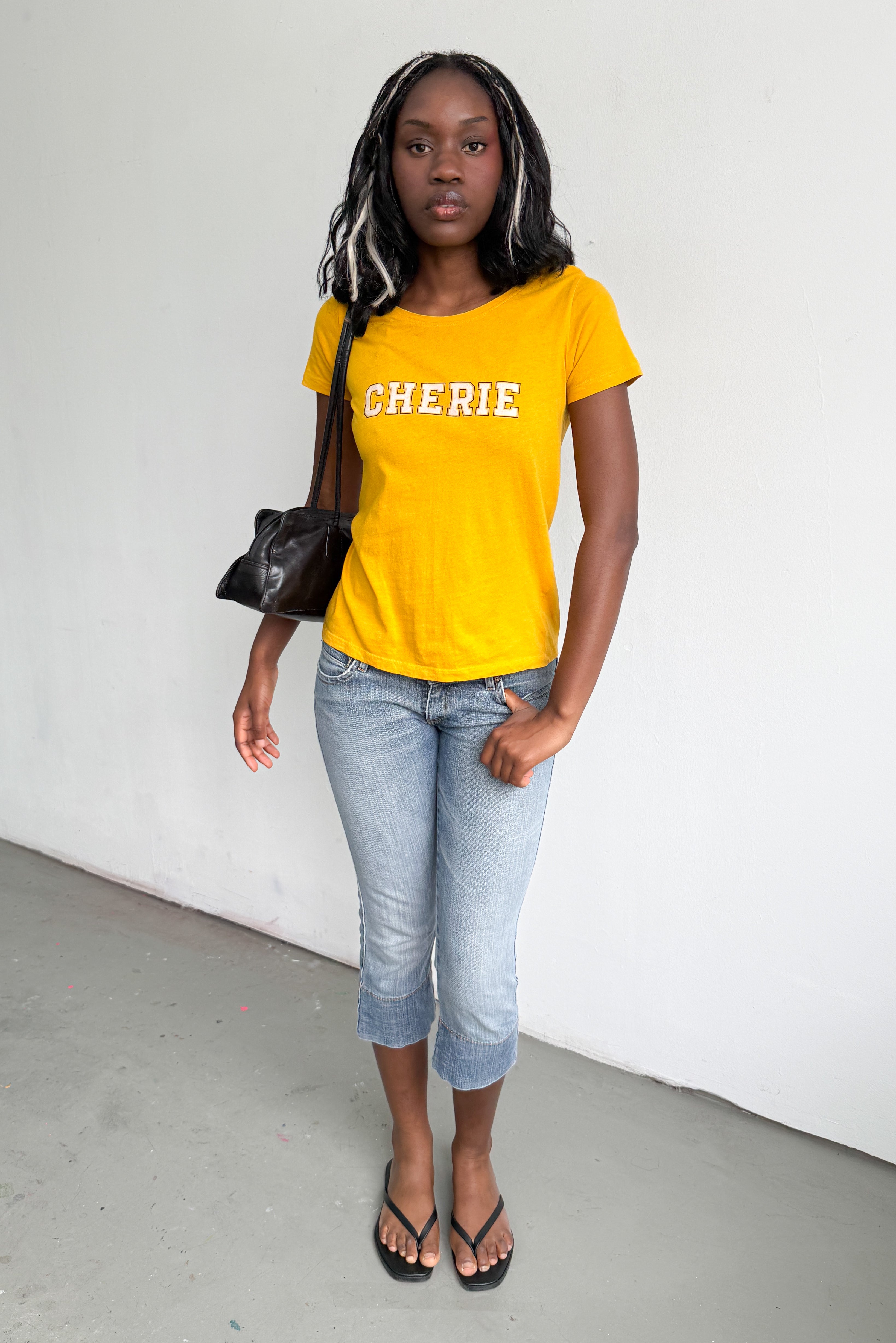 Yellow Graphic Tshirt