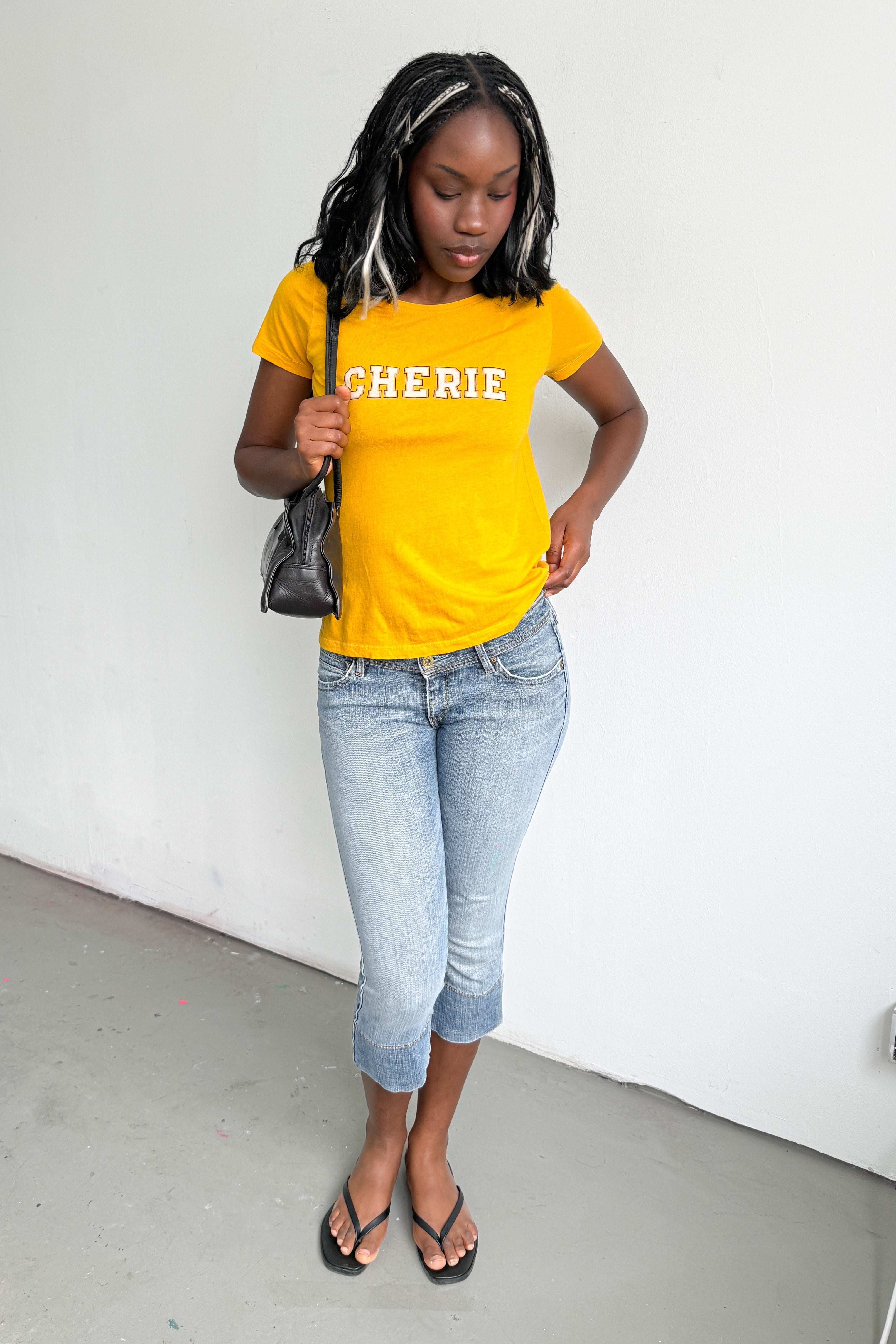 Yellow Graphic Tshirt