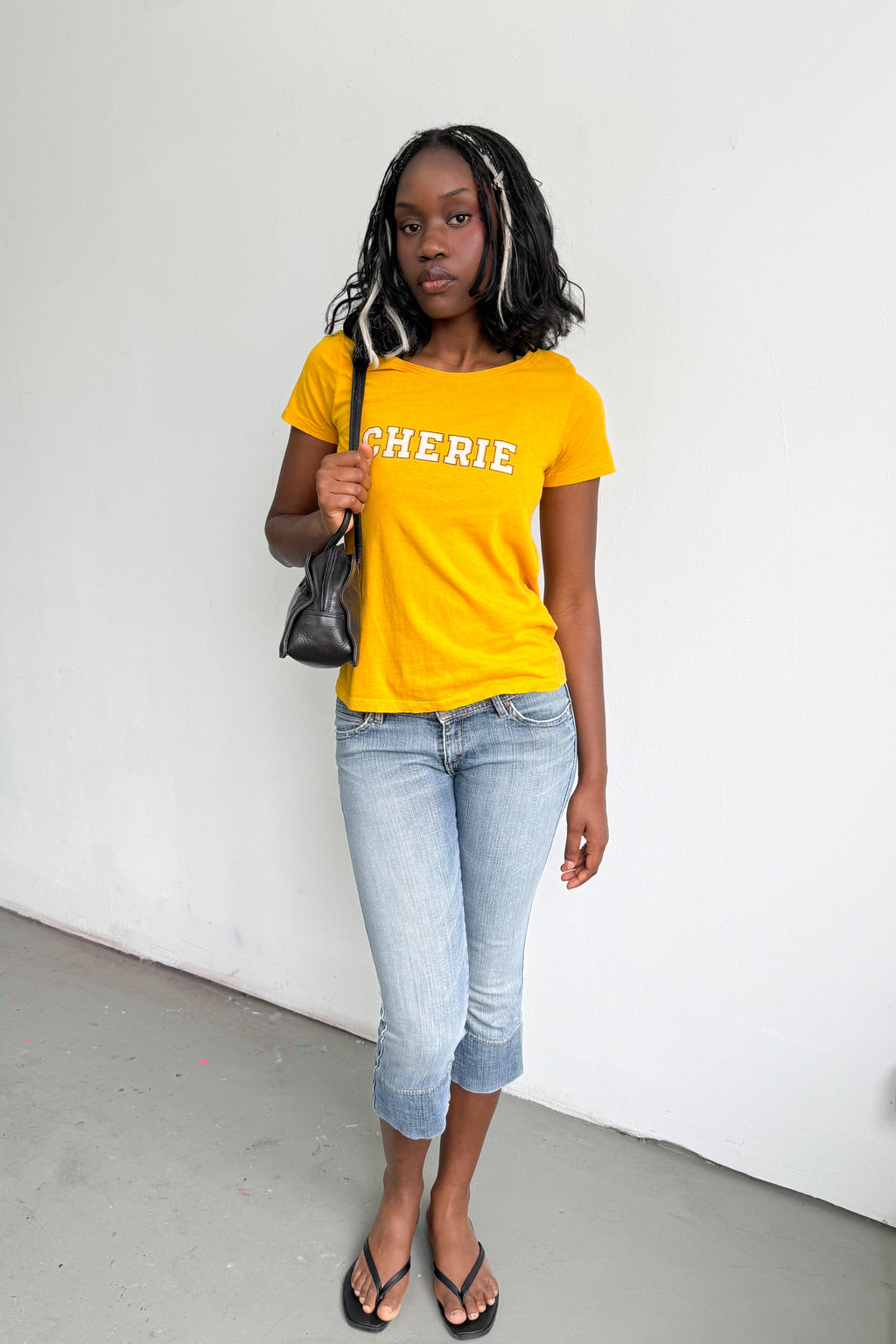 Yellow Graphic Tshirt