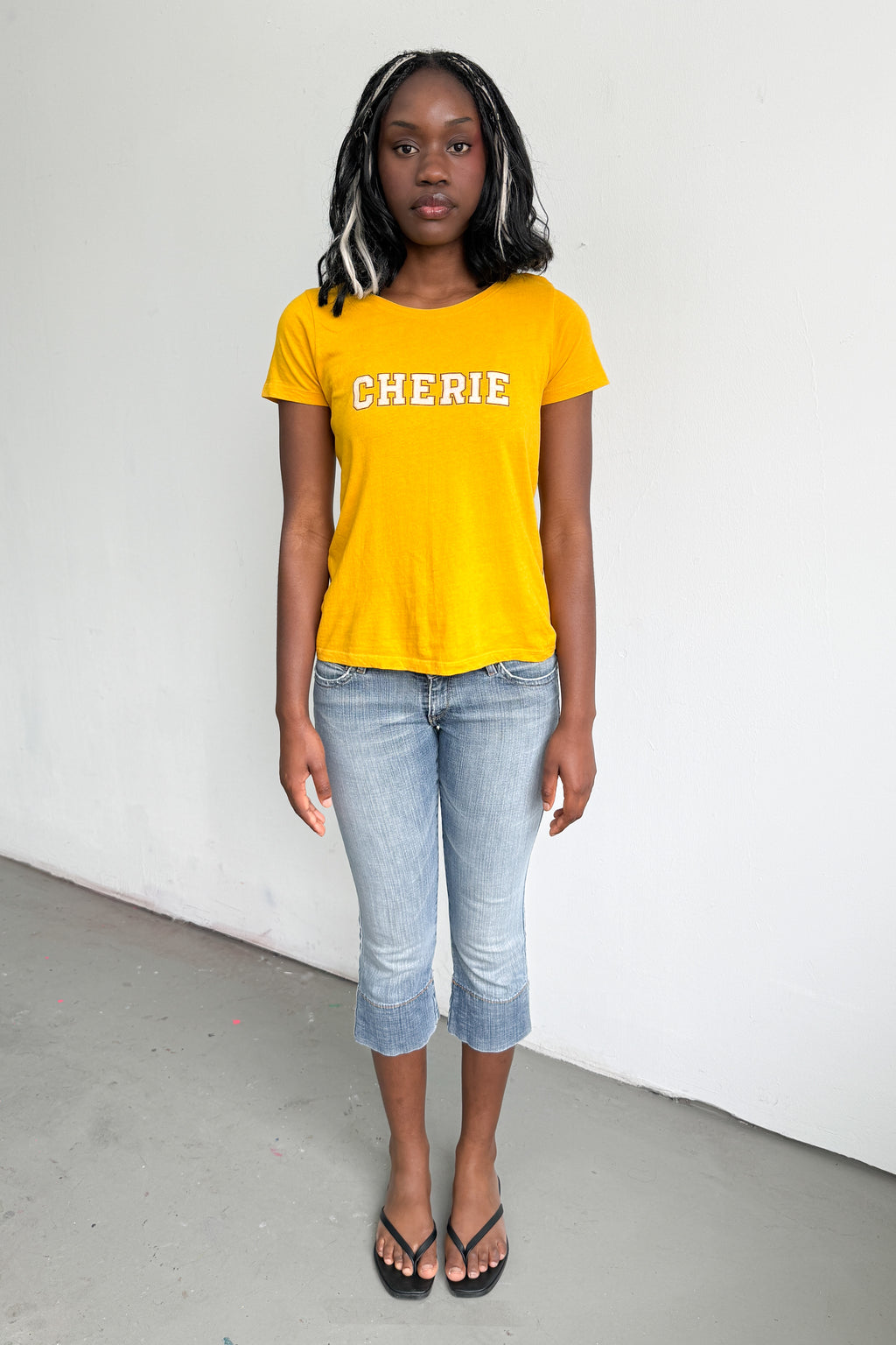 Yellow Graphic Tshirt