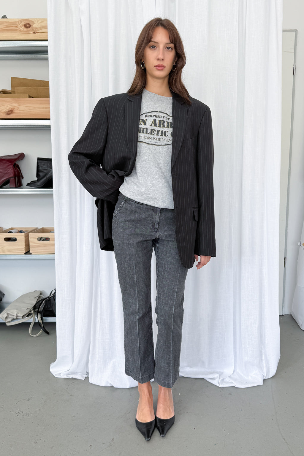 Grey Kick Flare - size M