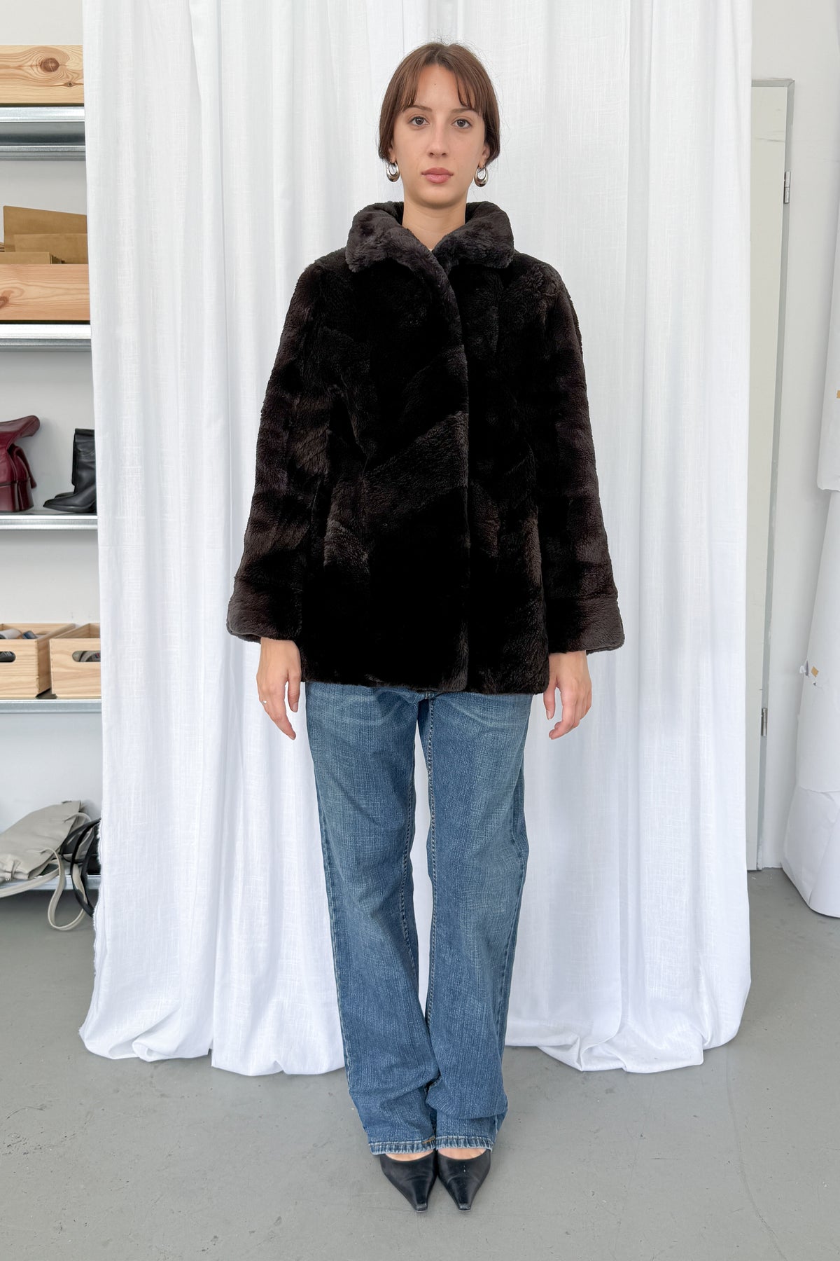Fur Jacket - Size S