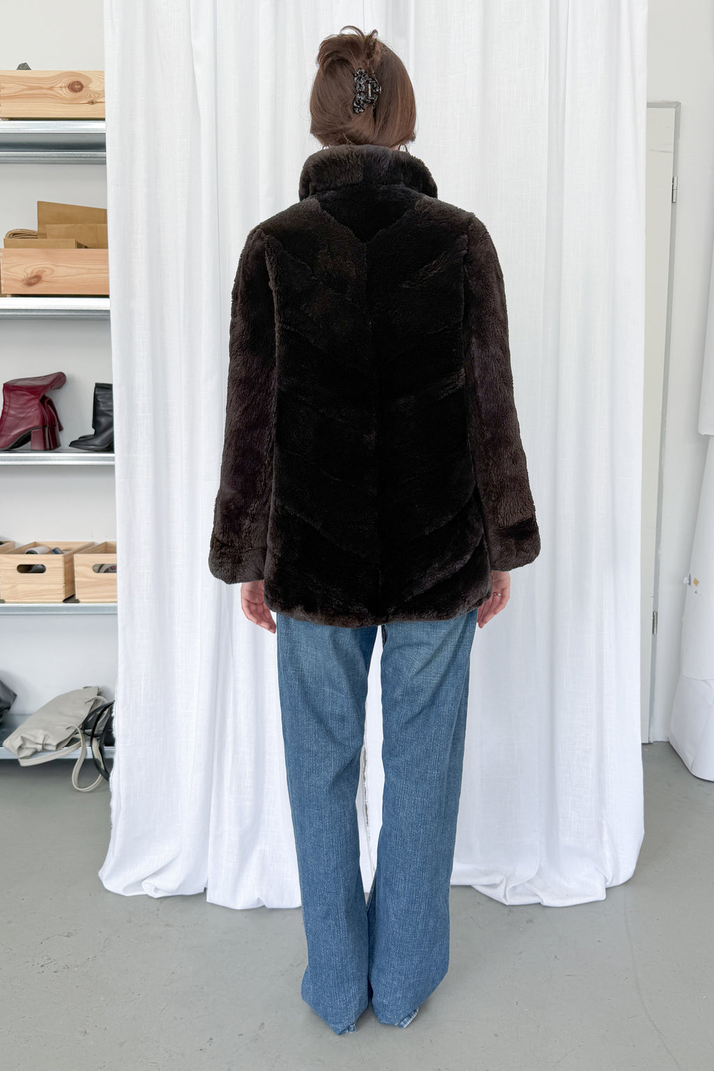 Fur Jacket - Size S