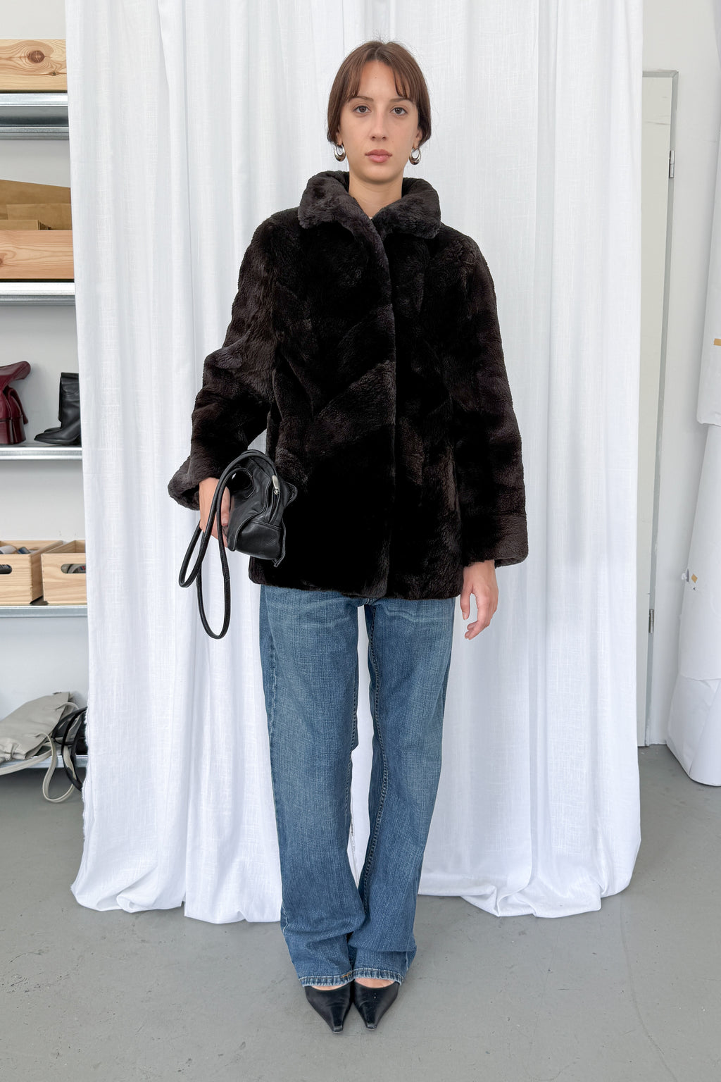 Fur Jacket - Size S