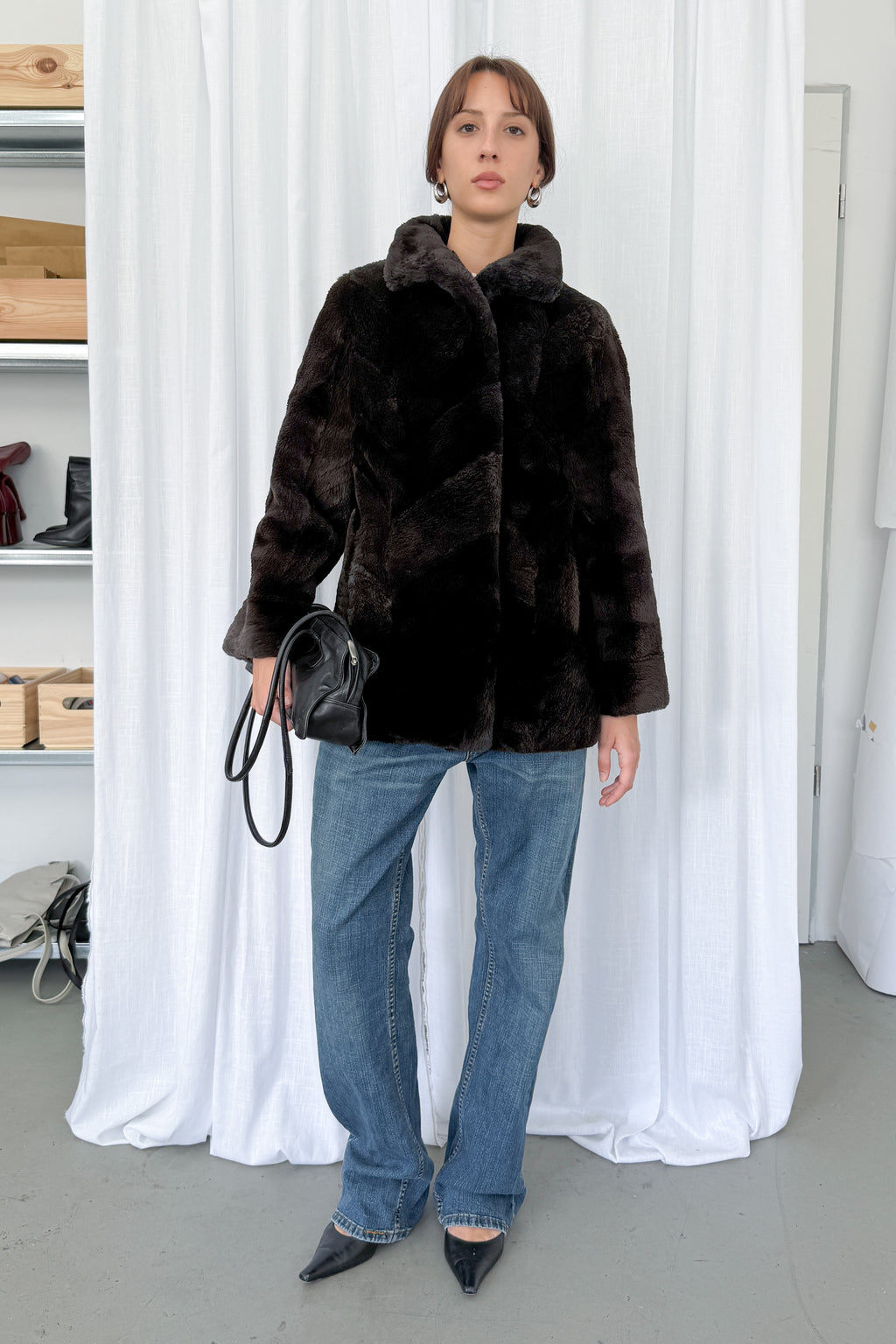 Fur Jacket - Size S