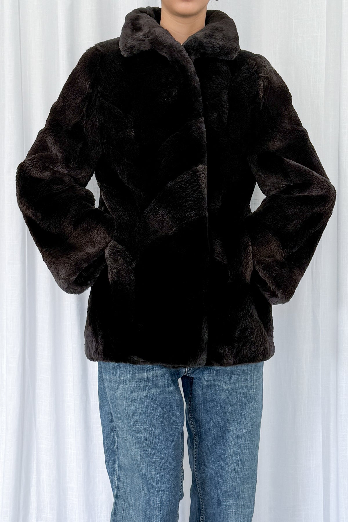 Fur Jacket - Size S