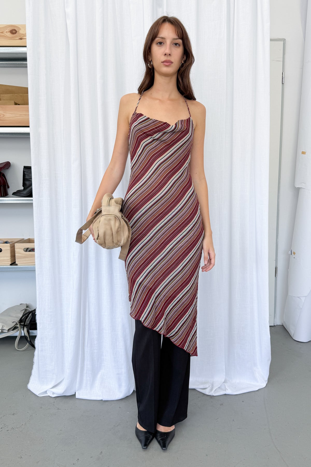Striped Dress - Size M
