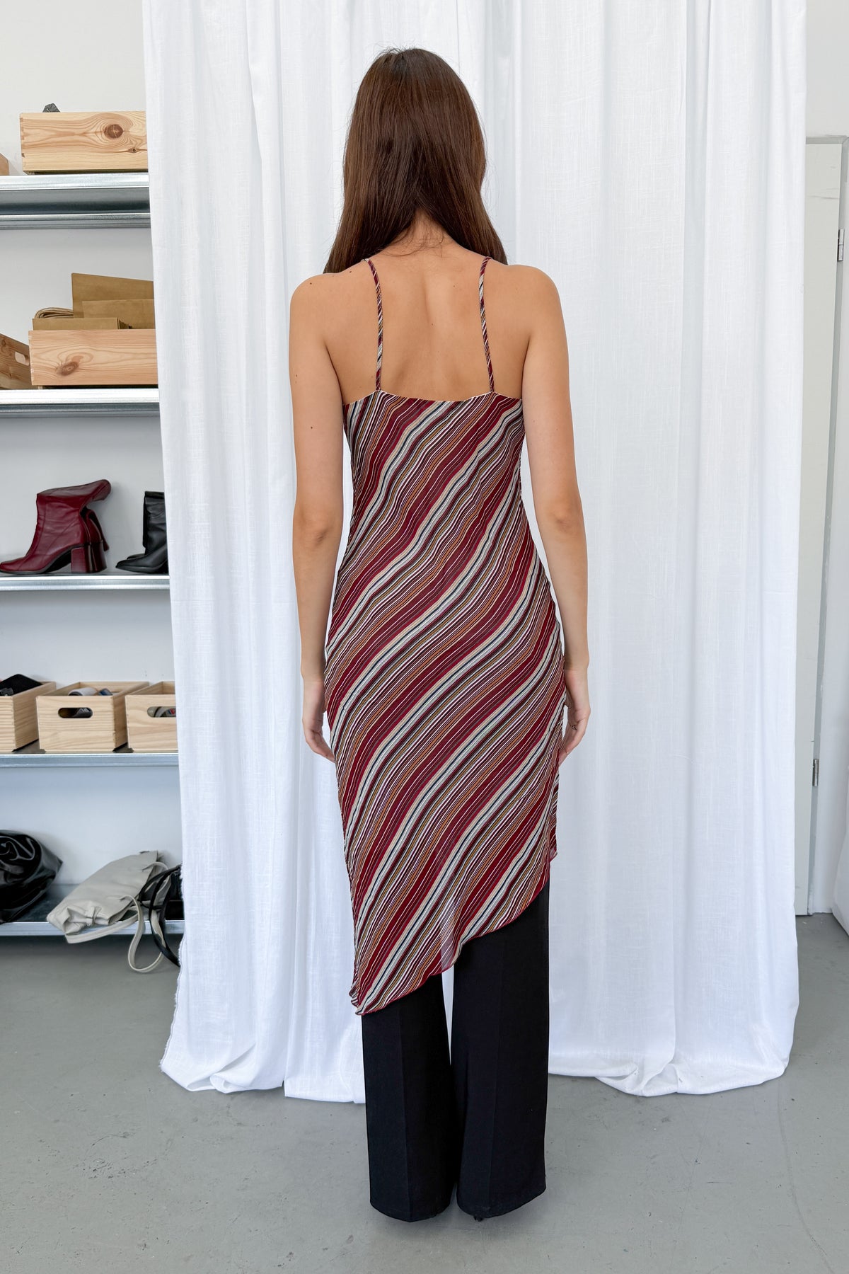 Striped Dress - Size M