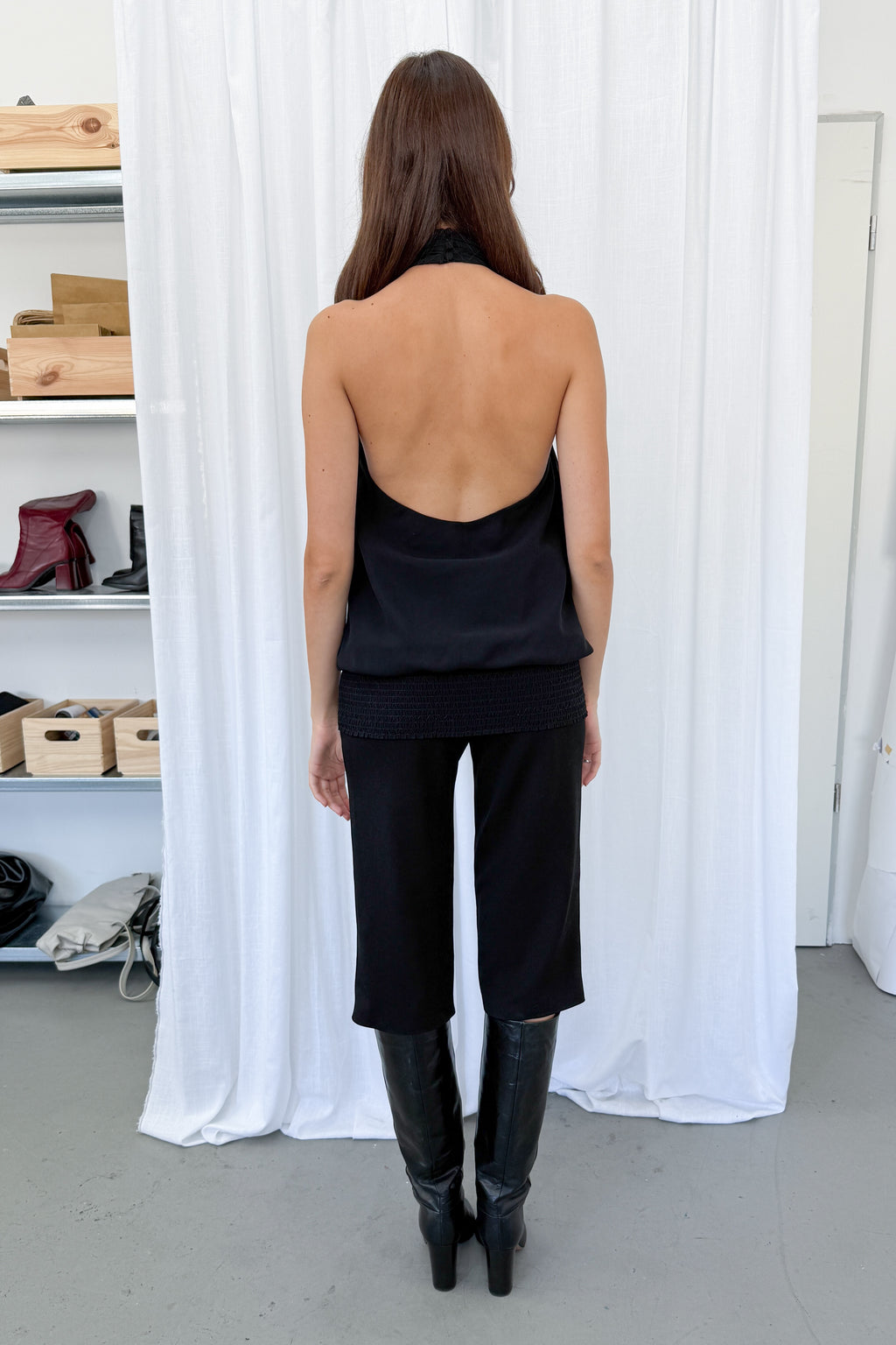 Halter Top Volant - Size M