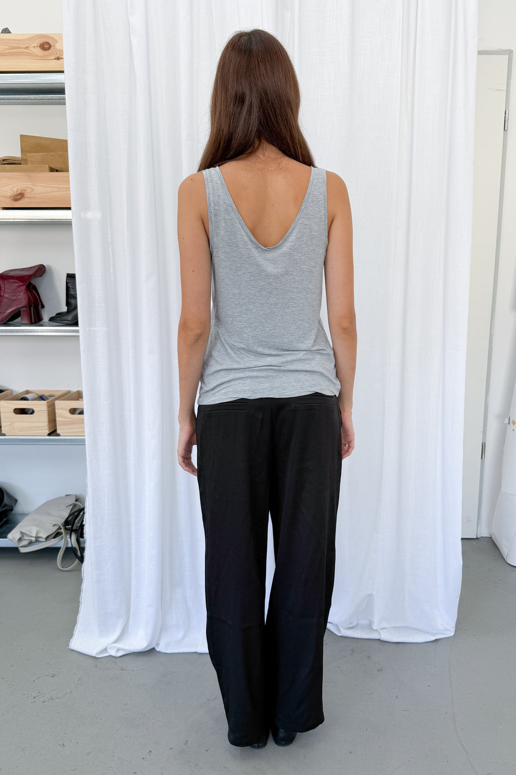 Grey Tank Top - Size S
