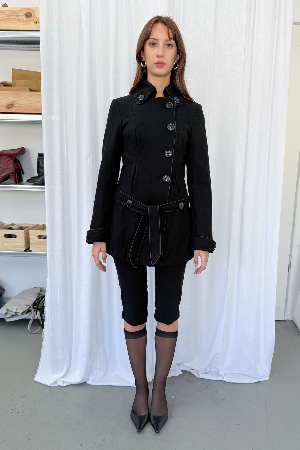 Wool Jacket Buttons - Size S