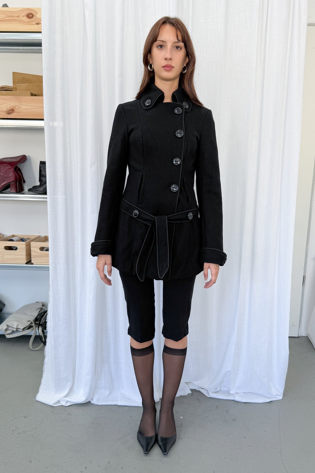 Wool Jacket Buttons - Size S