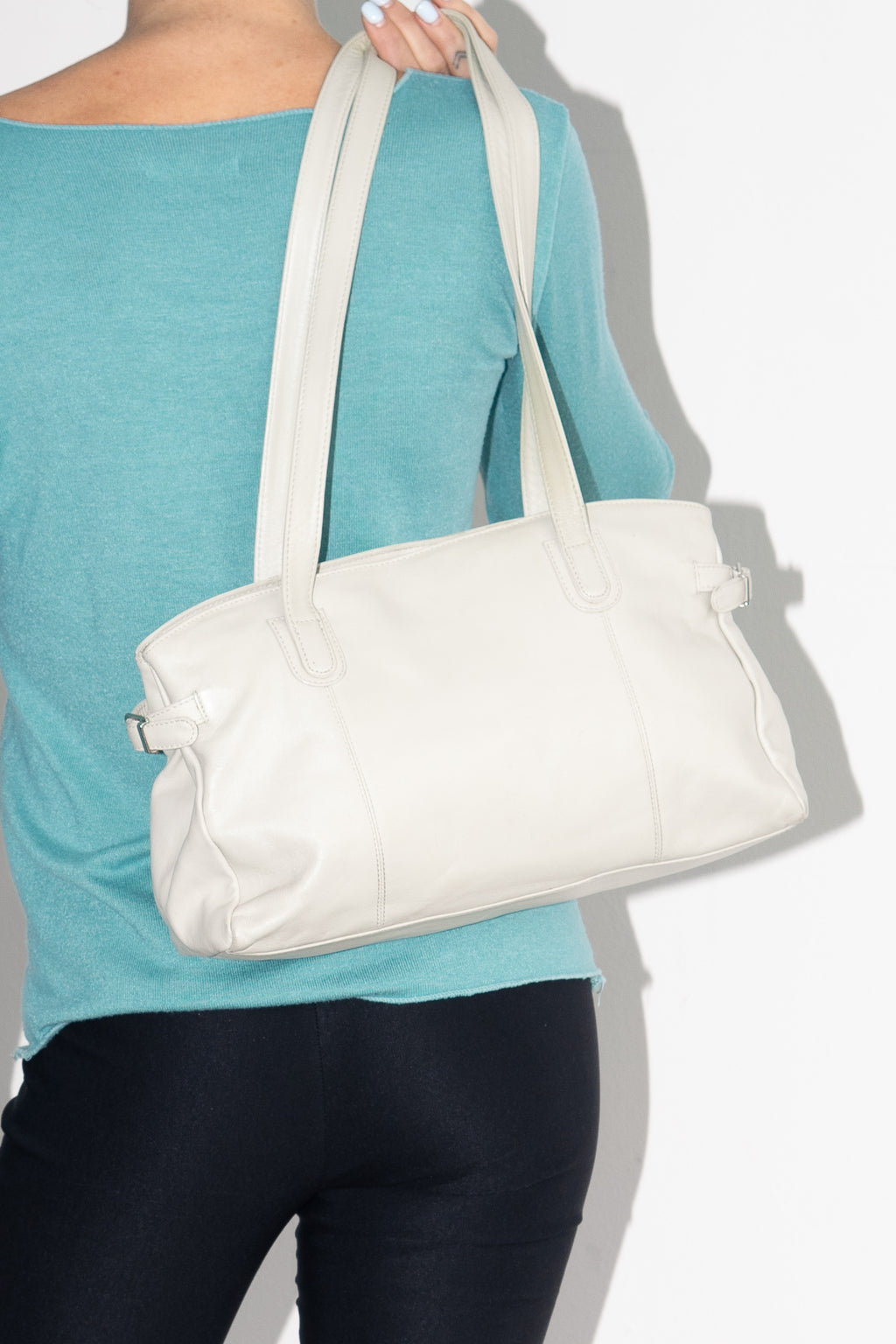 Off White Leather Bag