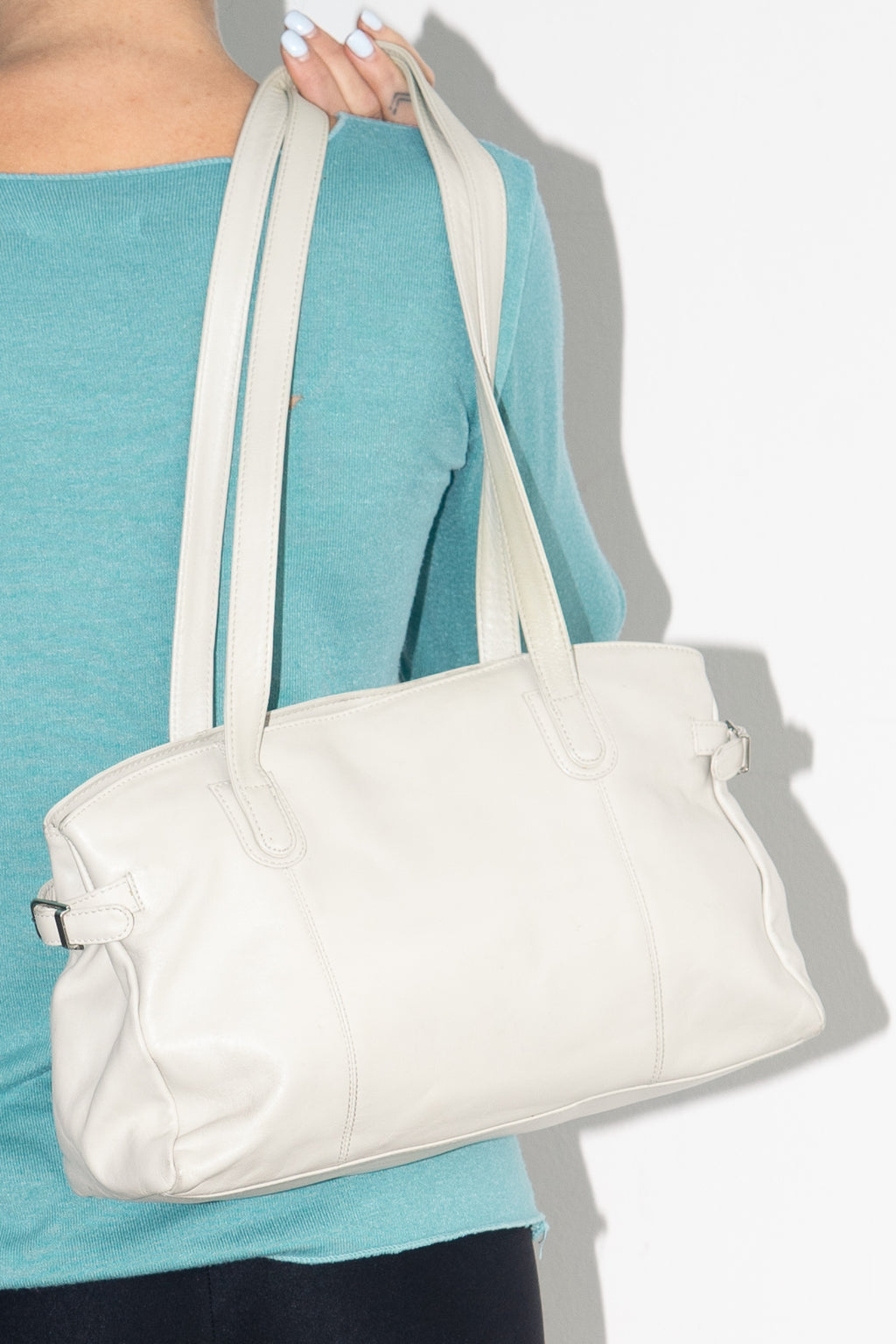 Off White Leather Bag
