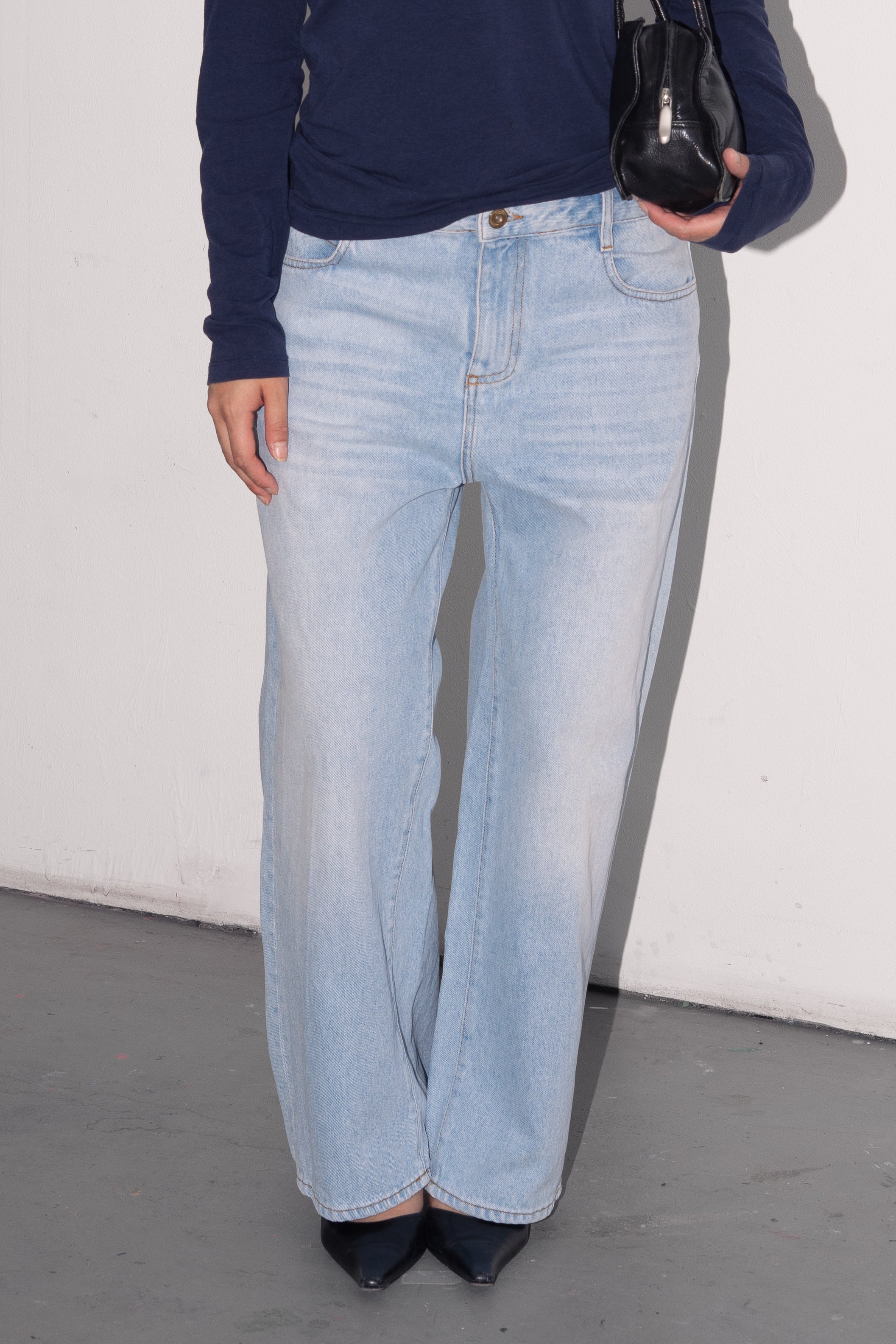 Light Denim Jeans - Size L