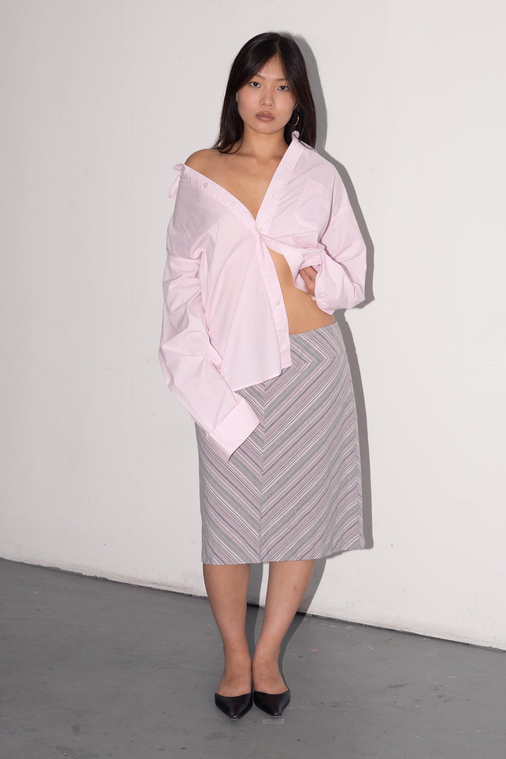Striped Skirt - Size XL