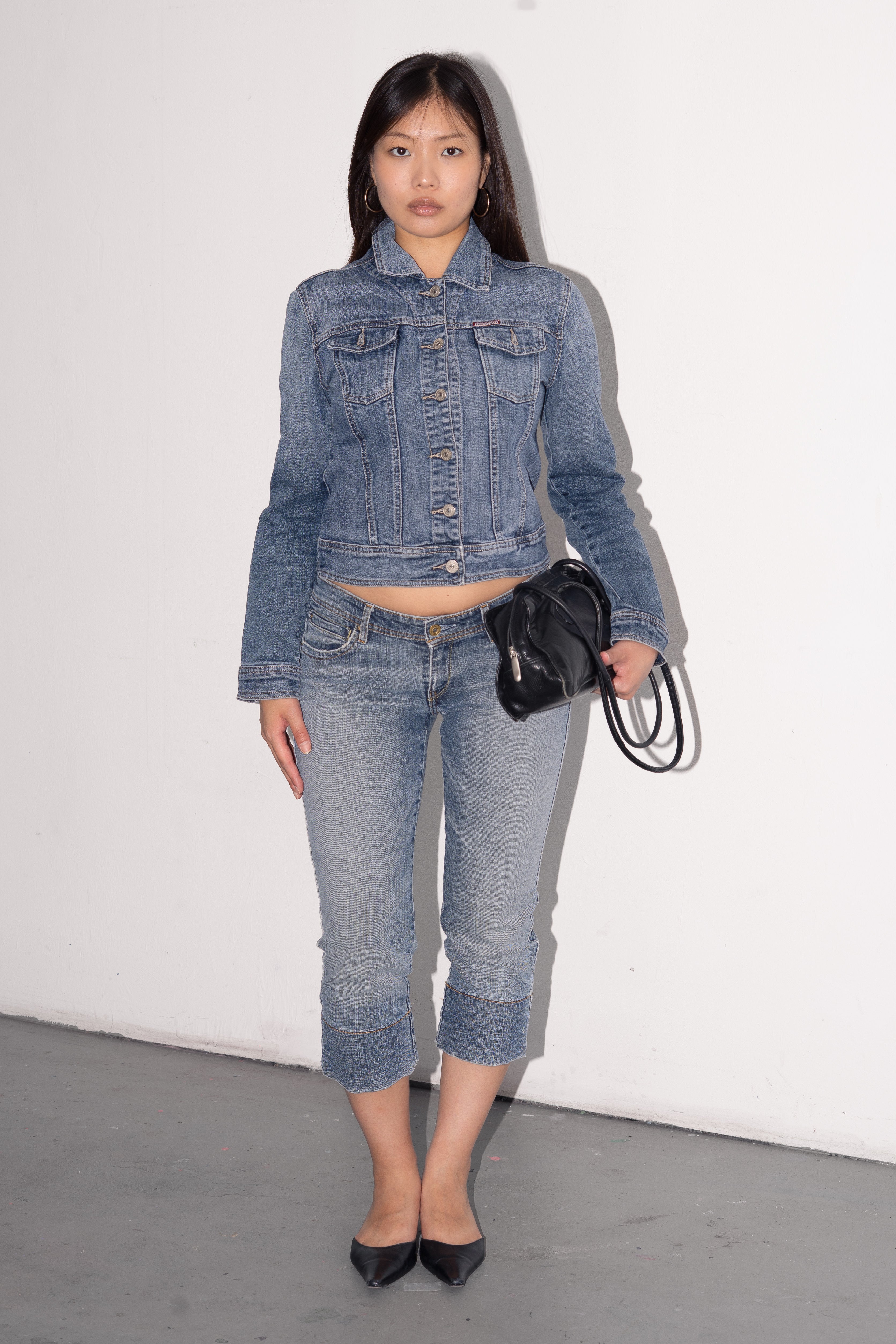 Denim Capri - Size S/M