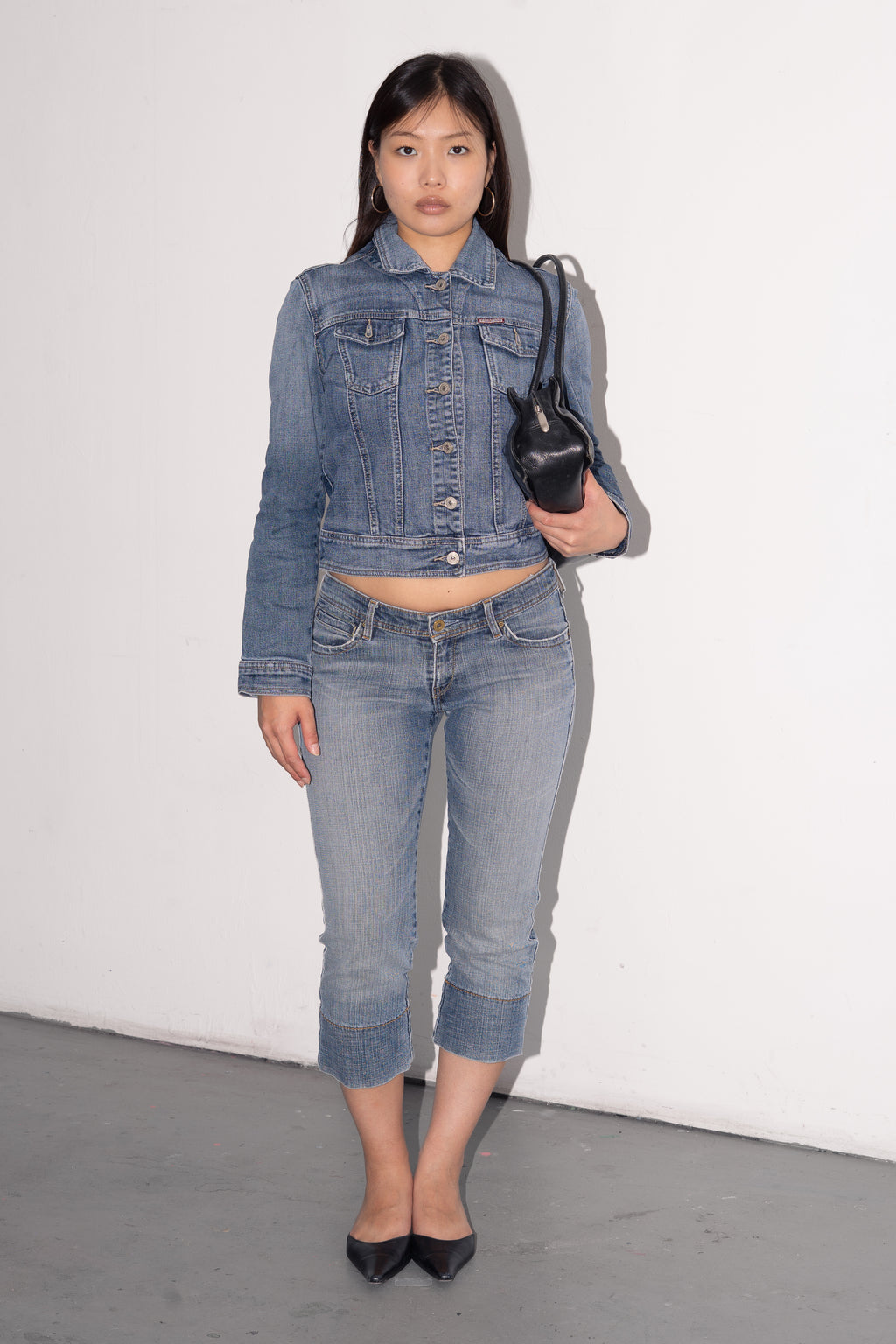 Denim Capri - Size S/M
