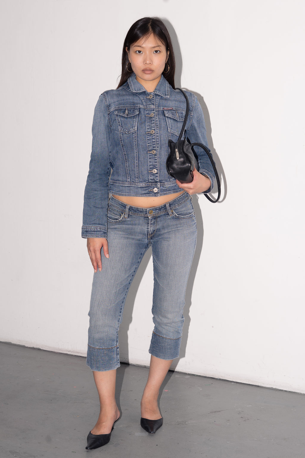 Denim Capri - Size S/M