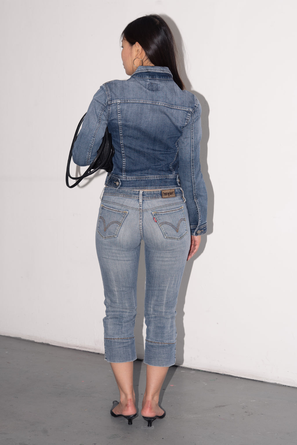 Denim Capri - Size S/M
