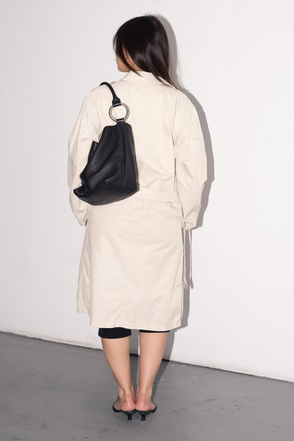 Beige Trench - Size L