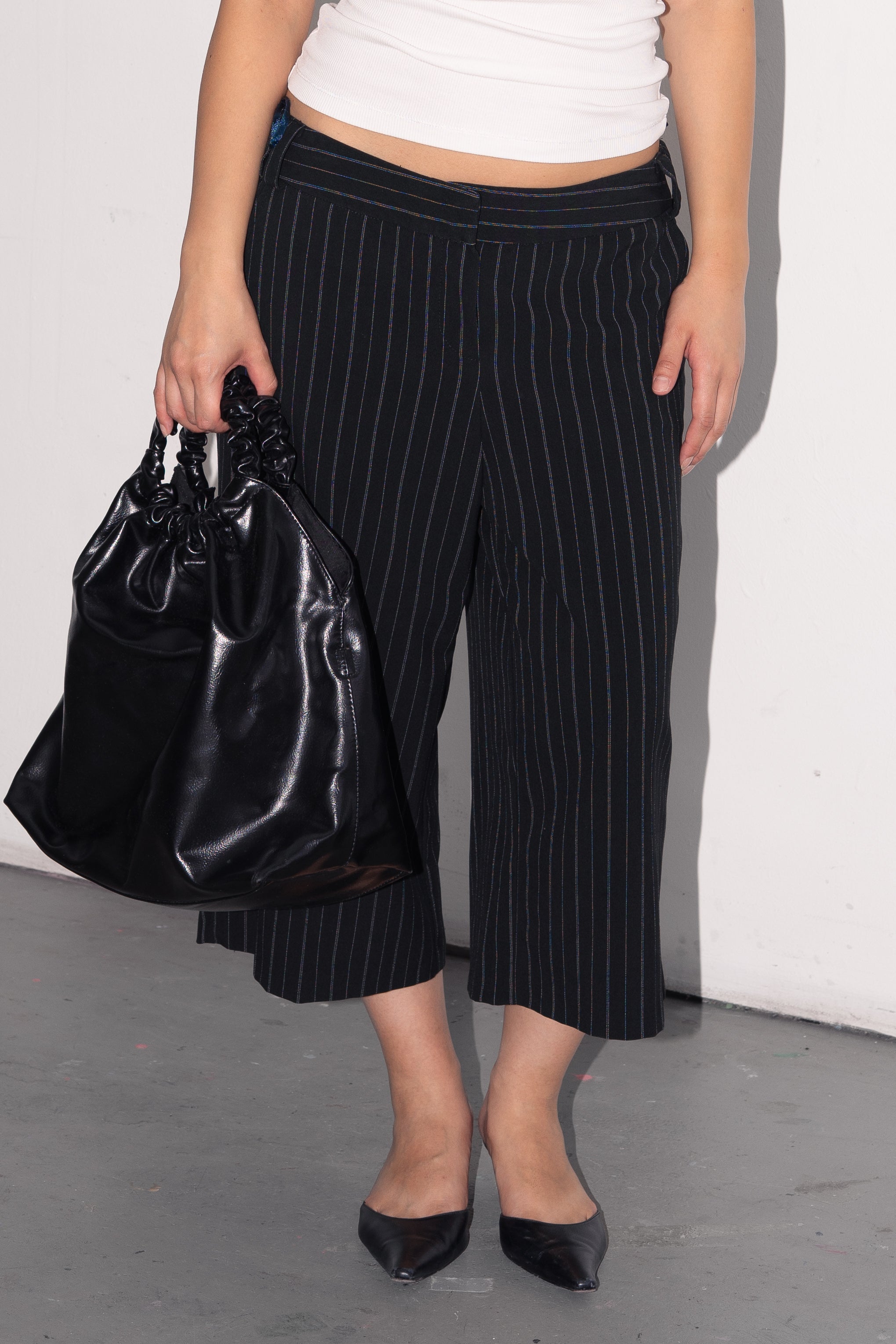 Pantalon Capri Pinstripe - L/XL