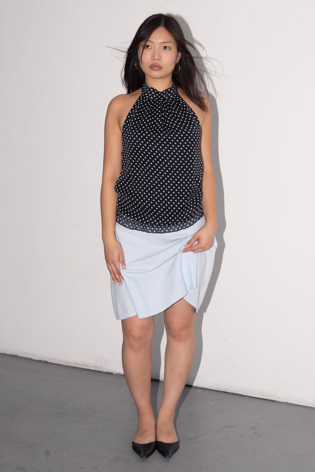 Polkadot top - Size S/M