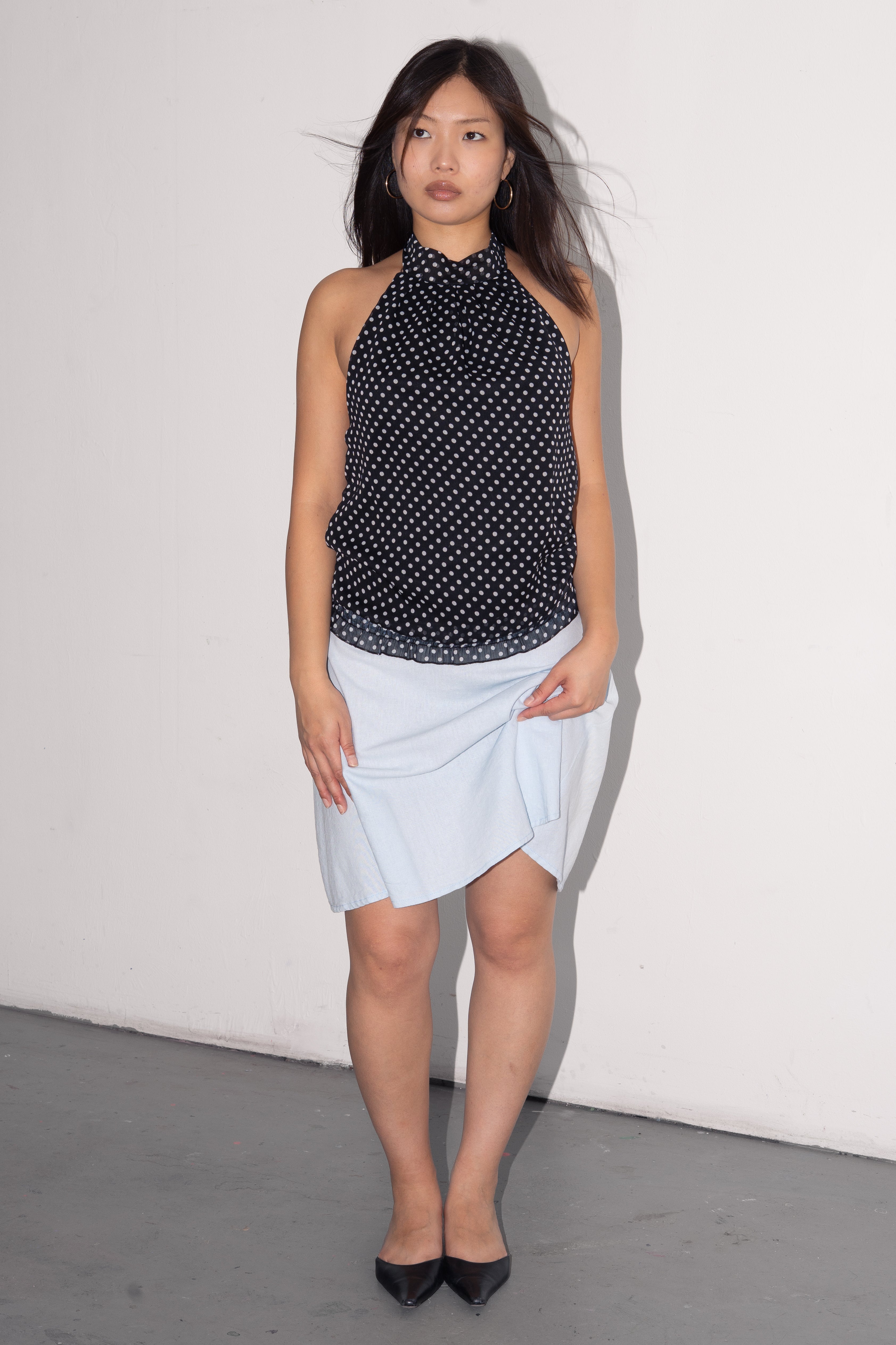 Polkadot top - Size S/M
