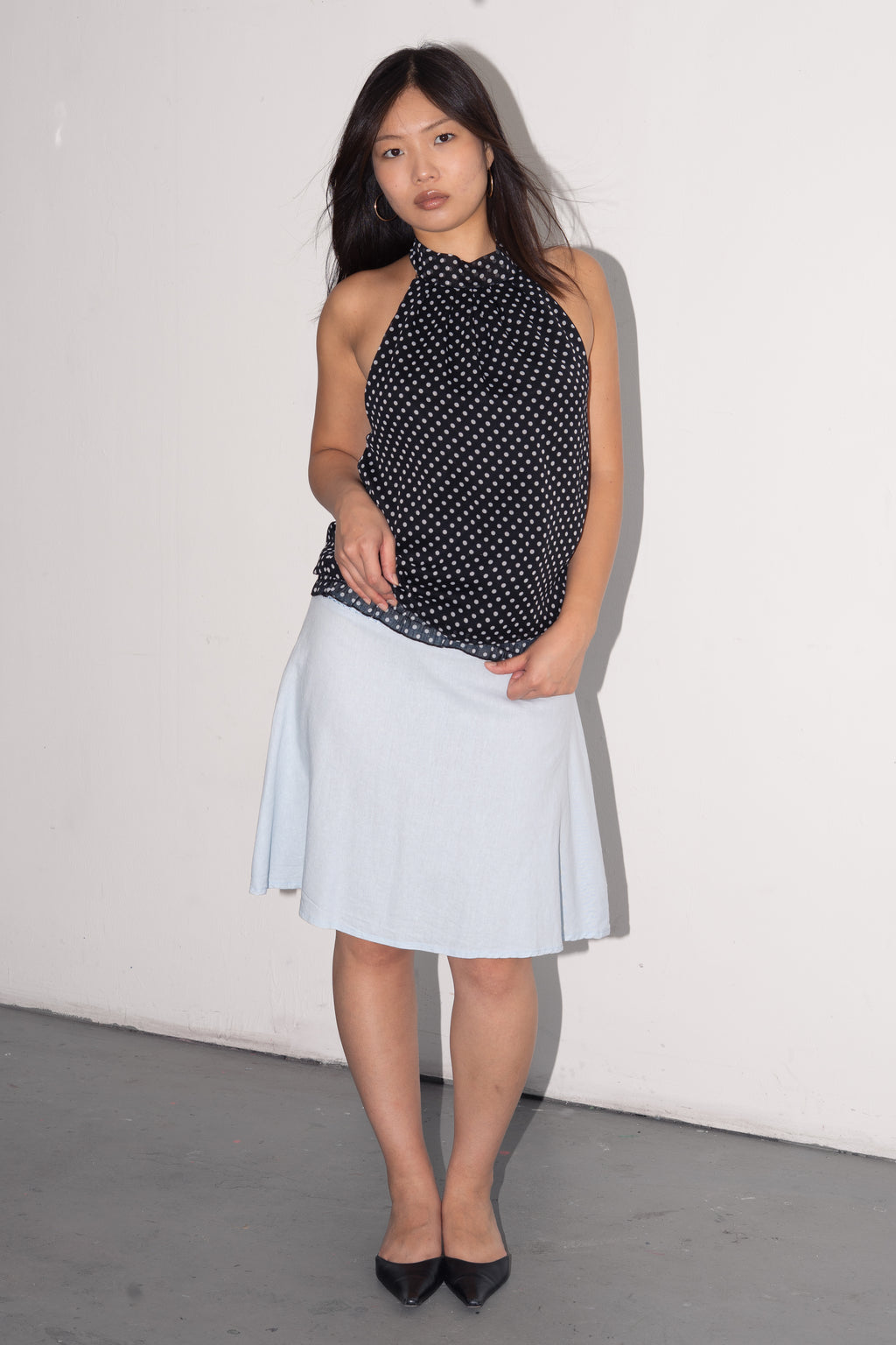 Polkadot top - Size S/M