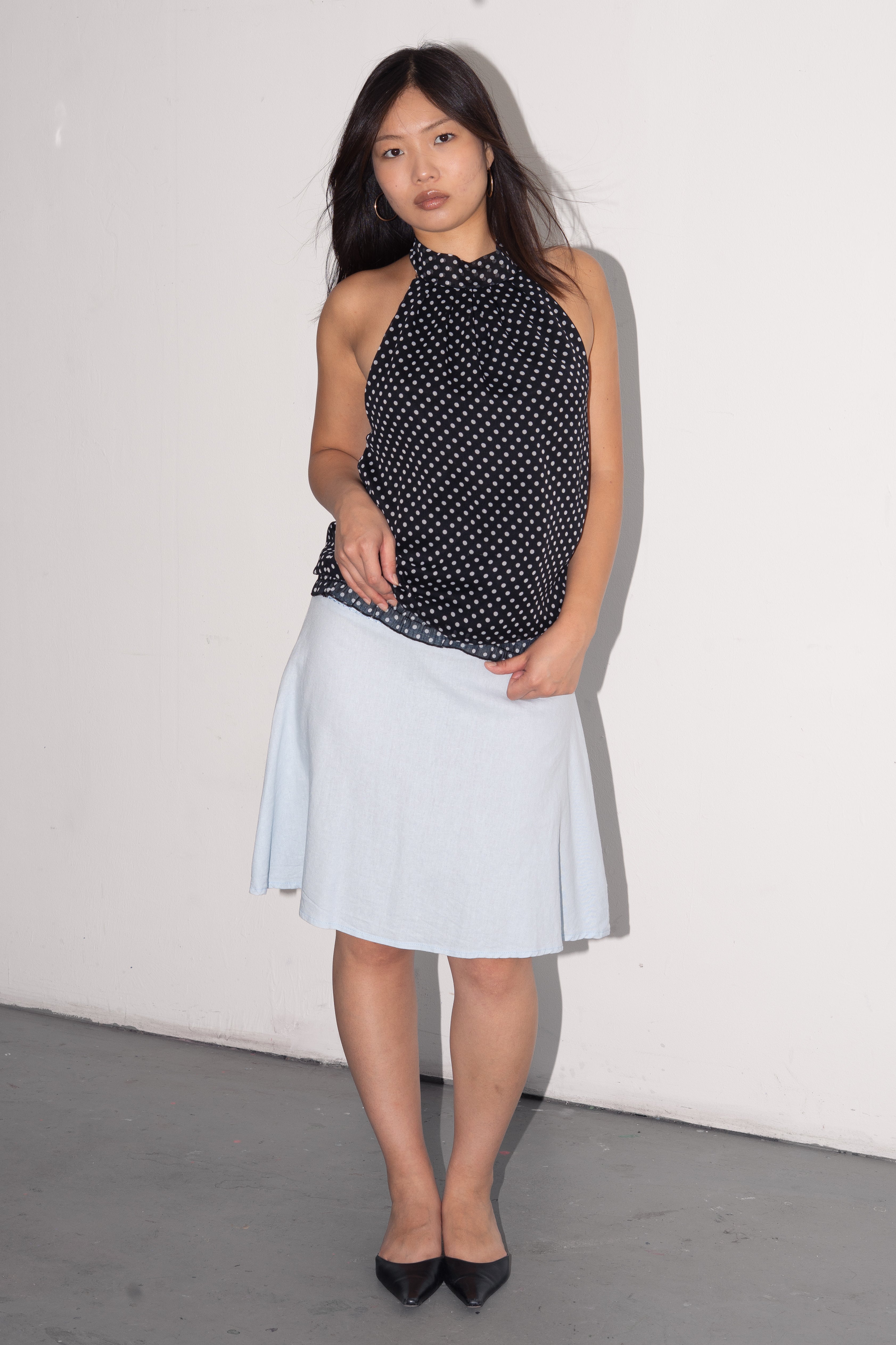 Polkadot top - Size S/M